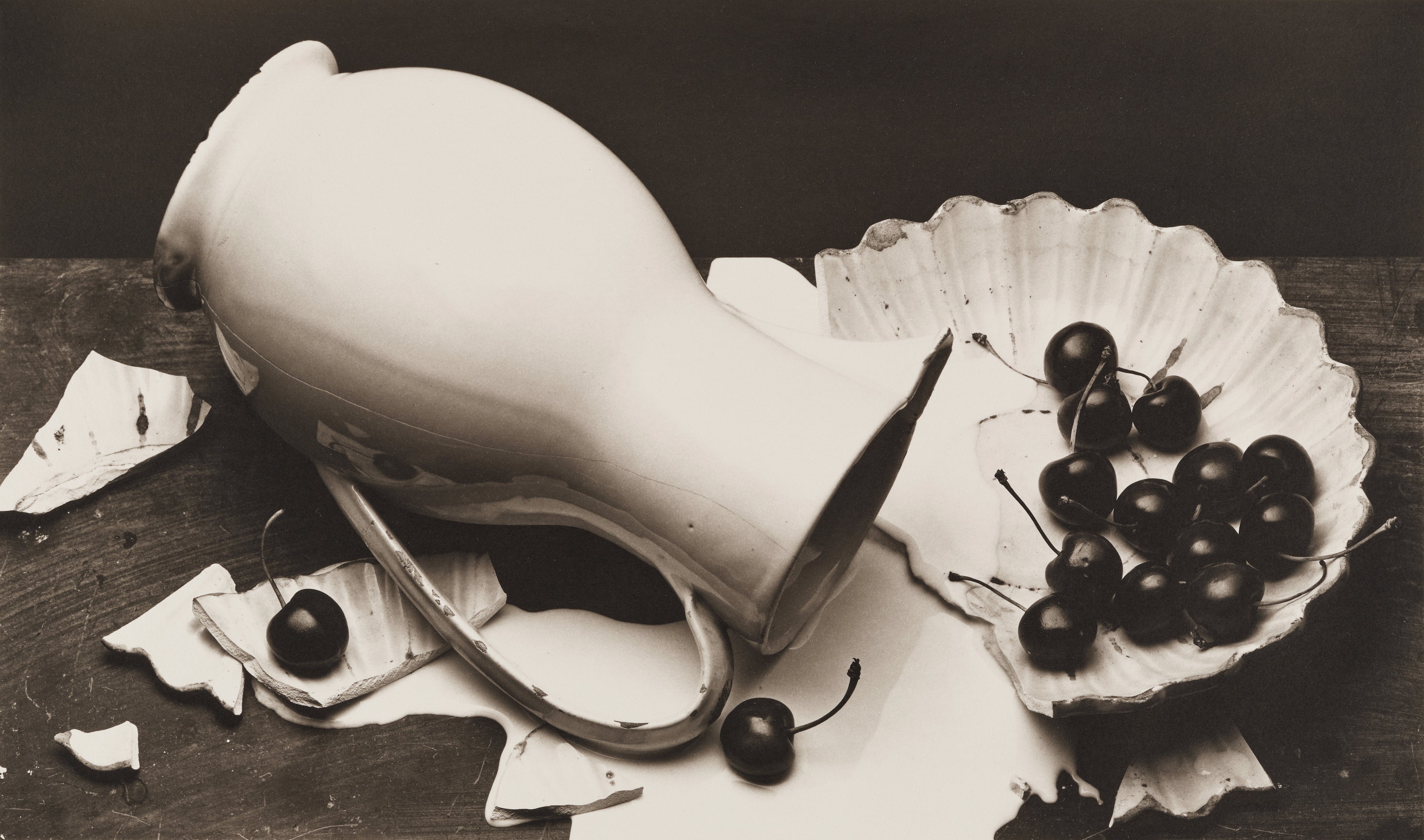 Irving Penn — The Spilled Cream, New York