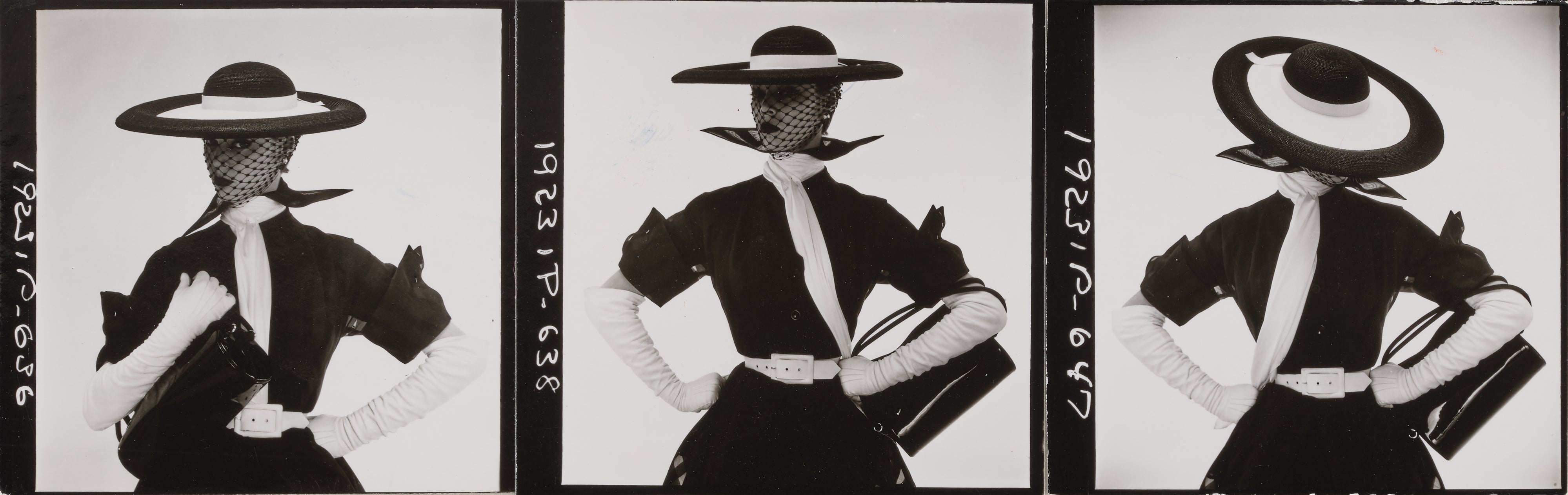 Irving Penn — Black and White Fashion (Jean Patchett), New York