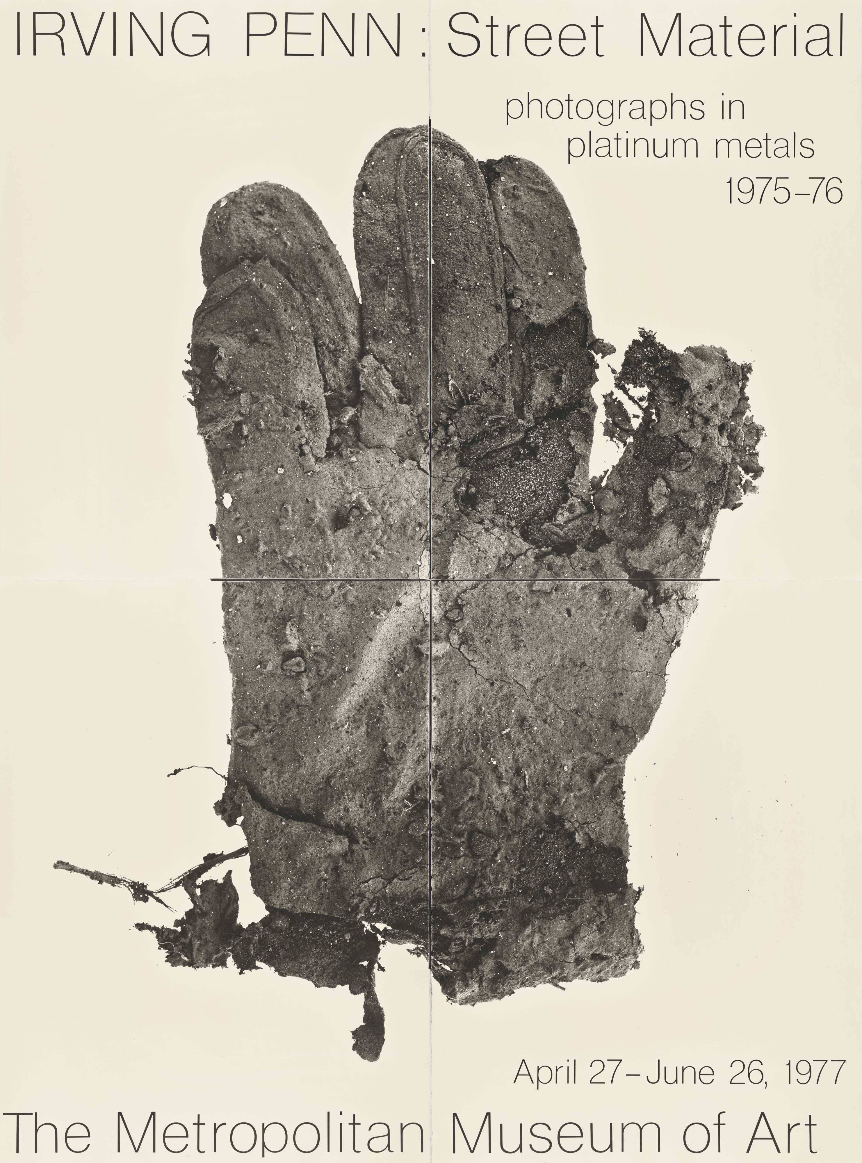 Irving Penn — Mud Glove, New York