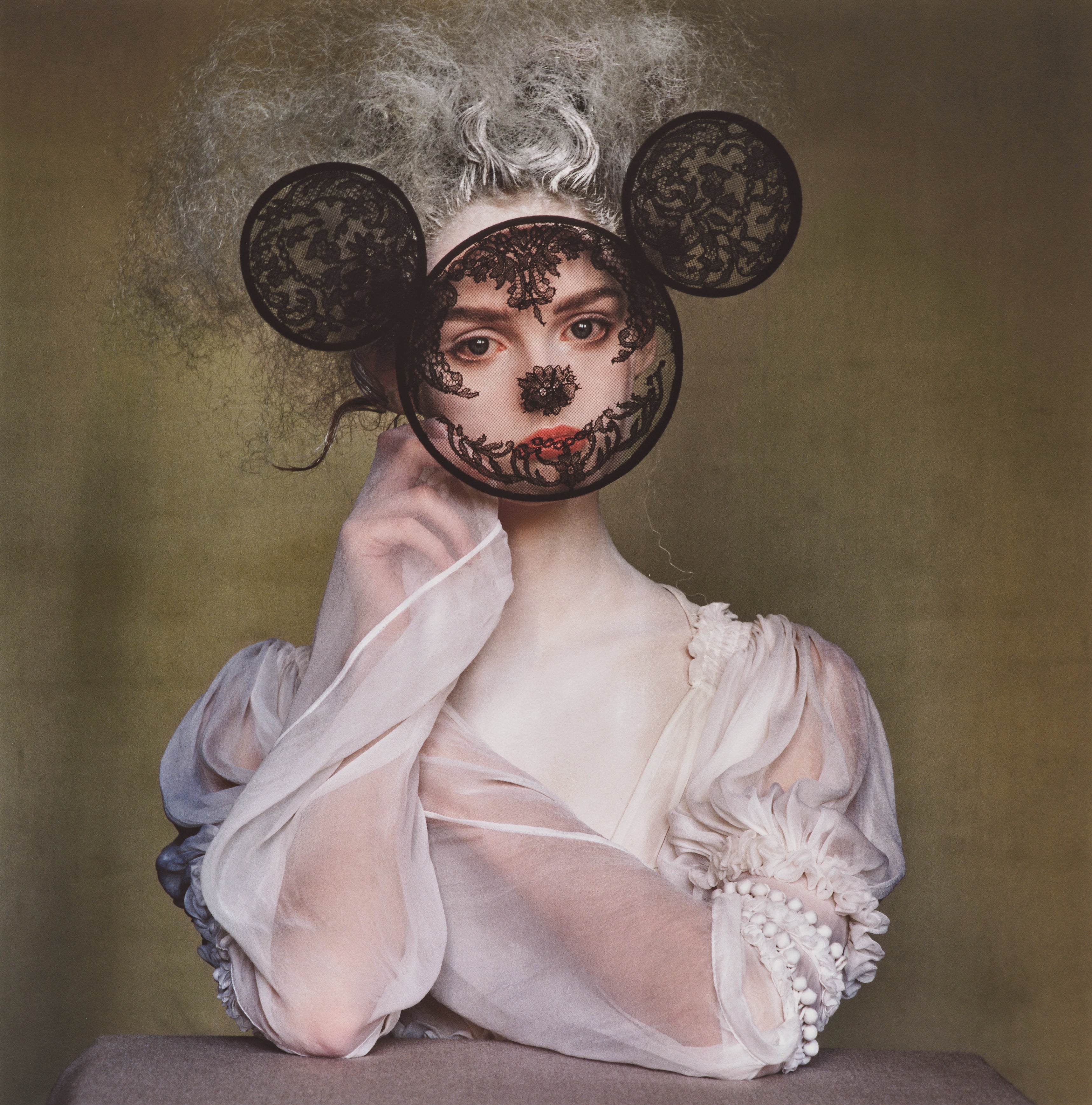 Irving Penn — Yves Saint Laurent Blouse, New York