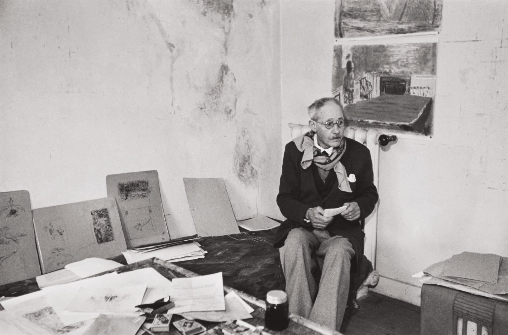 Henri Cartier-Bresson — Pierre Bonnard, Le Cannet, France