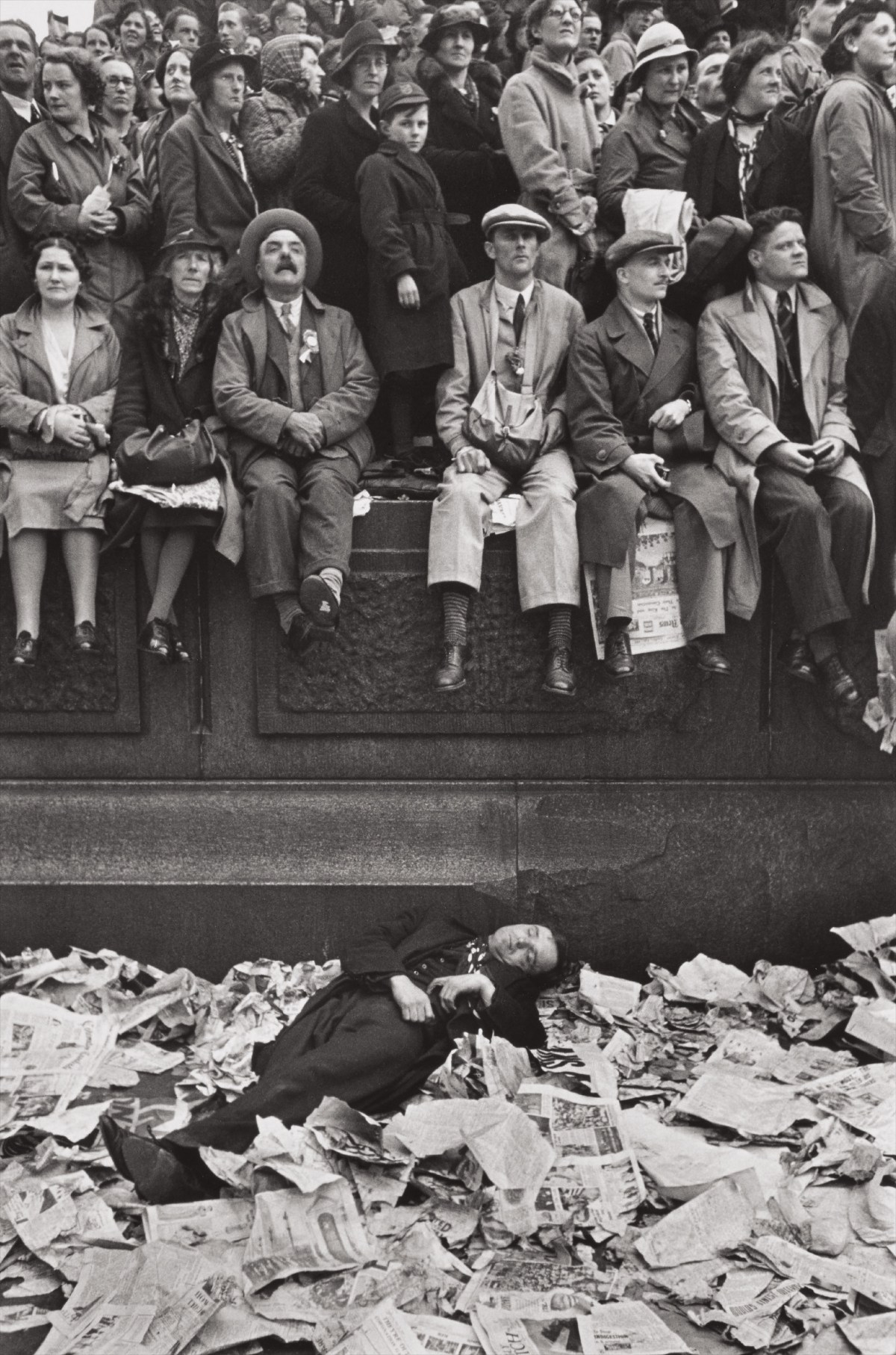 Henri Cartier-Bresson — Coronation of King George VI, London