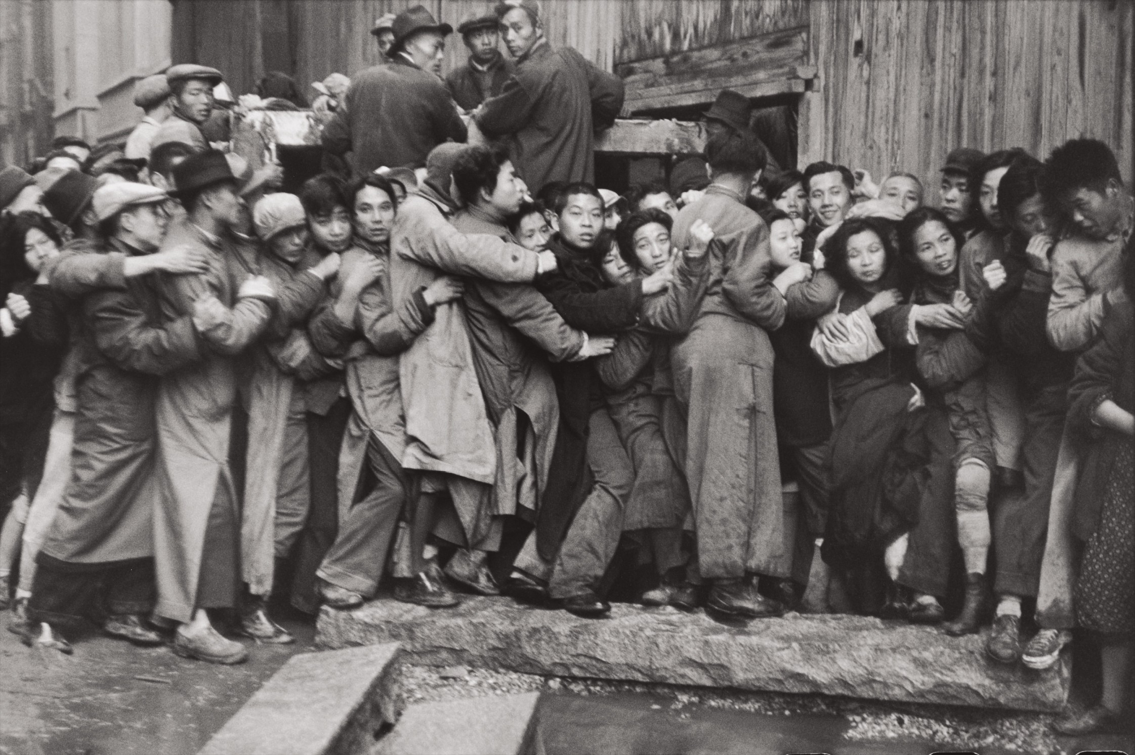 Henri Cartier-Bresson — The Last Days of the Kuomintang (market crash), Shanghai, China
