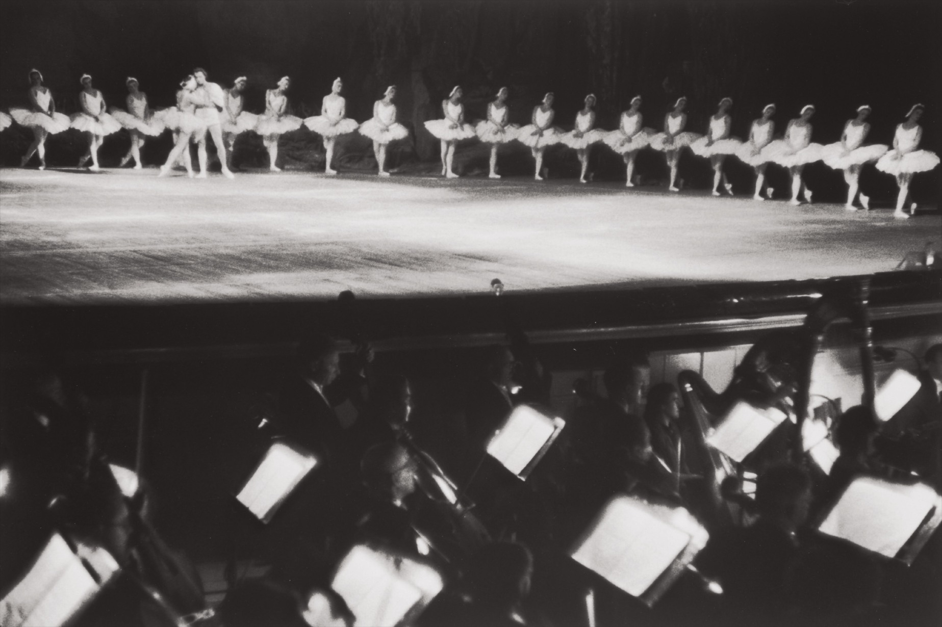 Henri Cartier-Bresson — Swan Lake, Bolshoi Theatre, Moscow, USSR