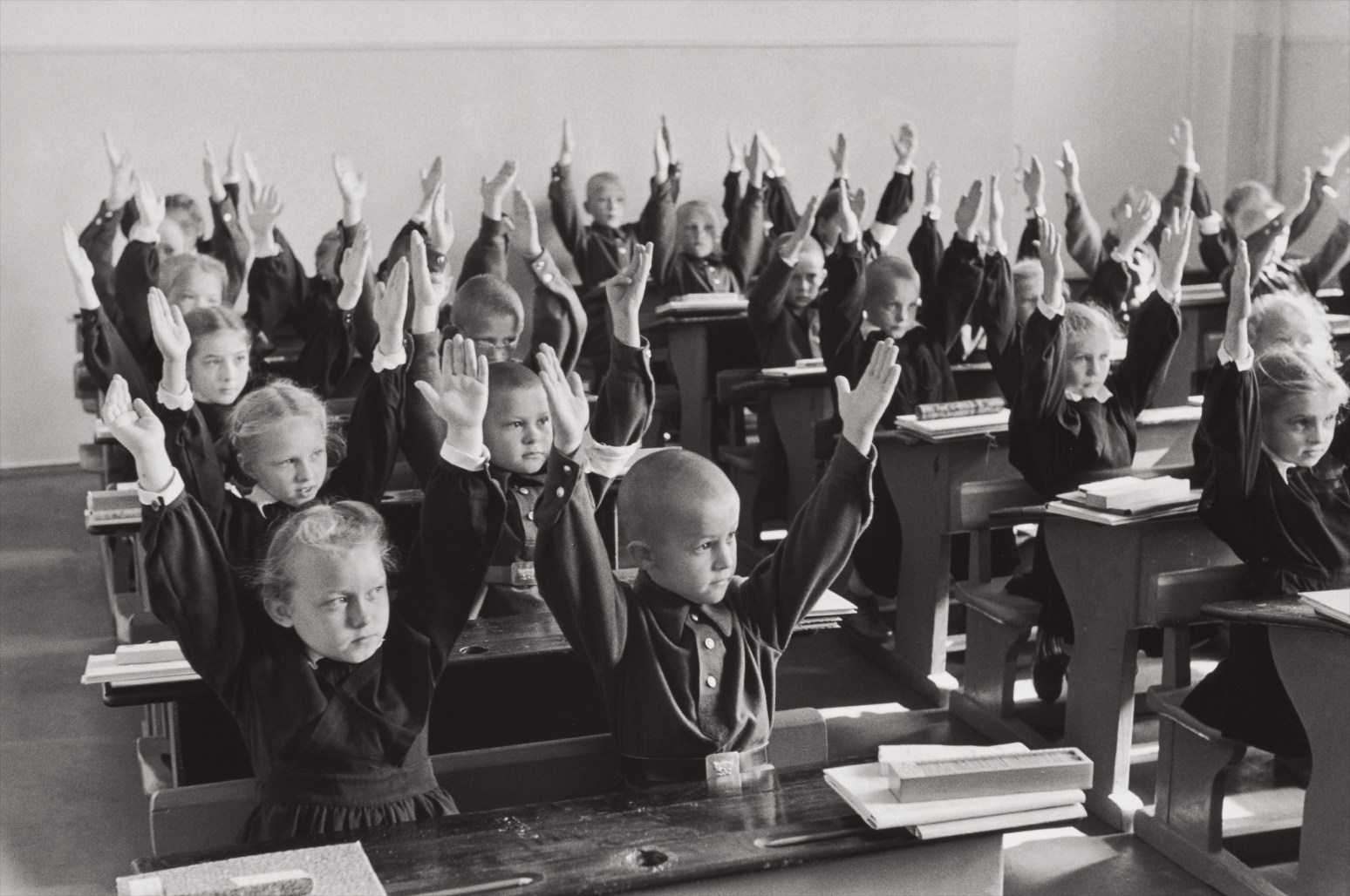 Henri Cartier-Bresson — School children, Moscow, USSR