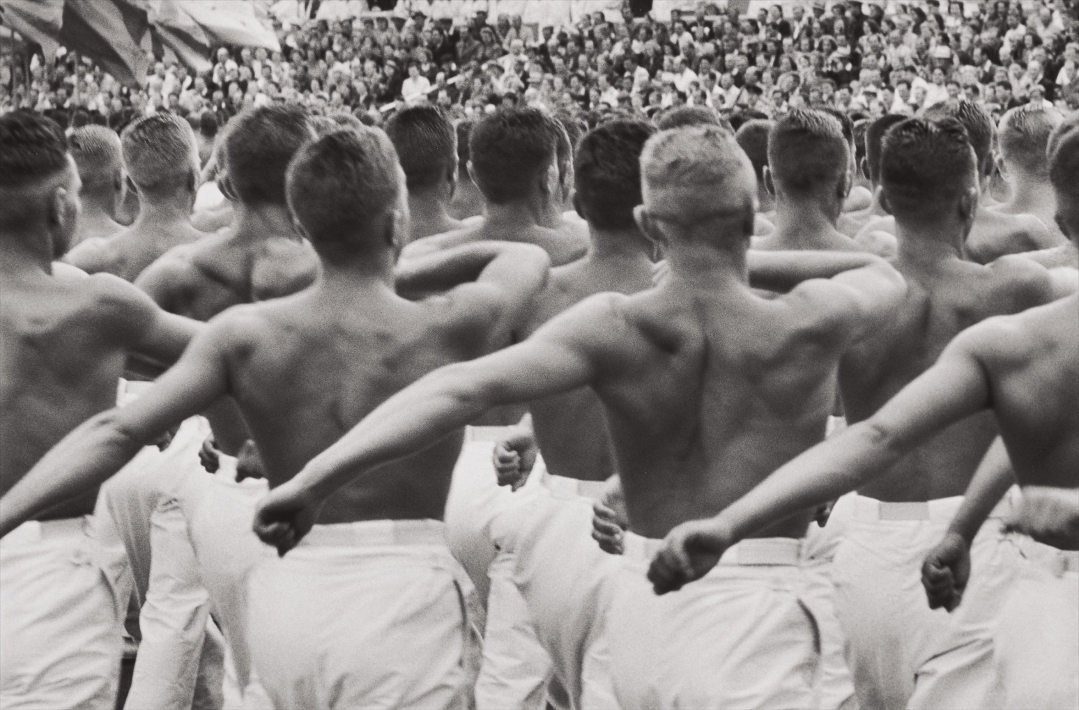 Henri Cartier-Bresson — Dynamo Stadium, Moscow, USSR
