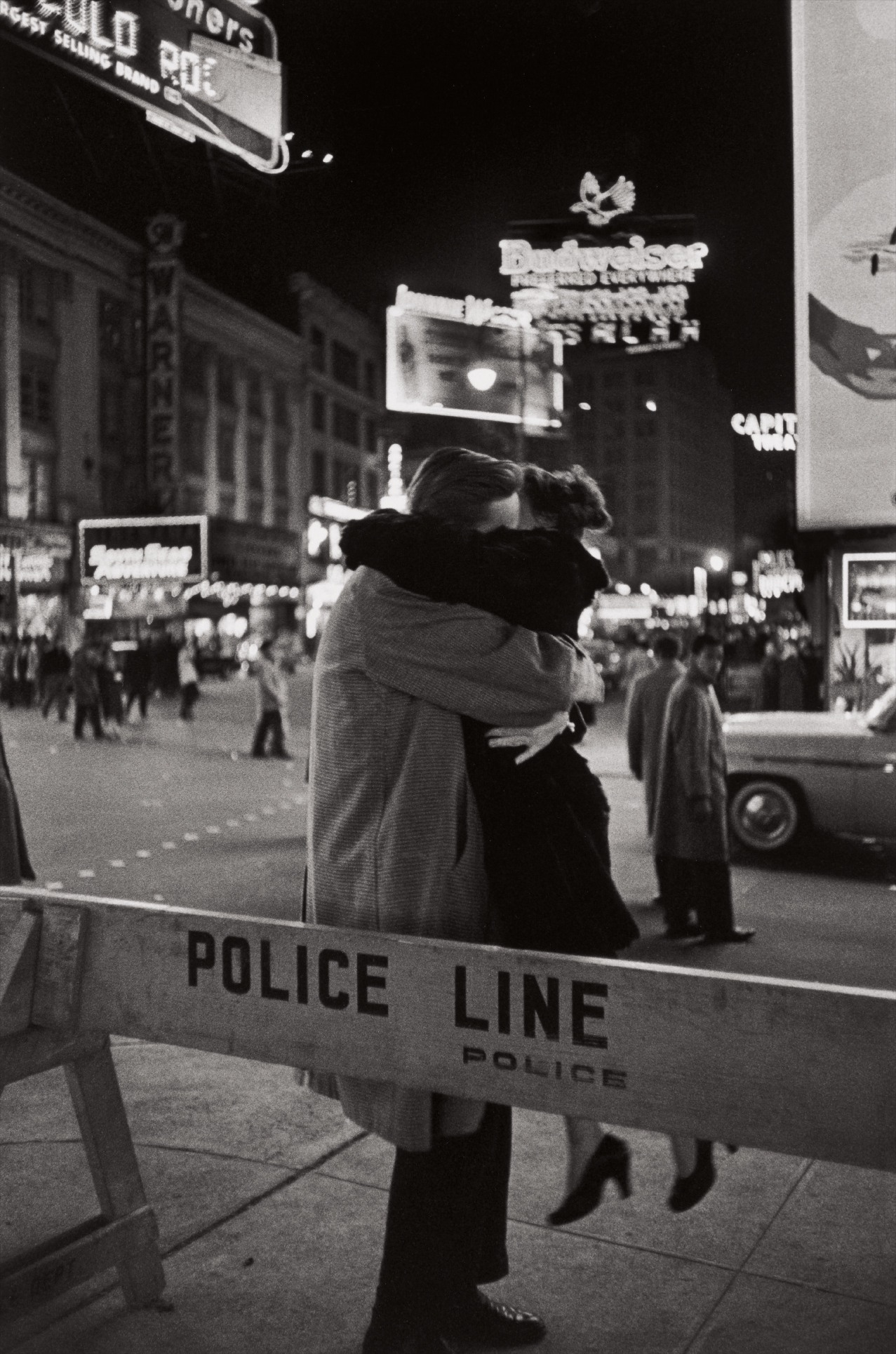 Henri Cartier-Bresson — New Year’s Eve, Times Square, Manhattan