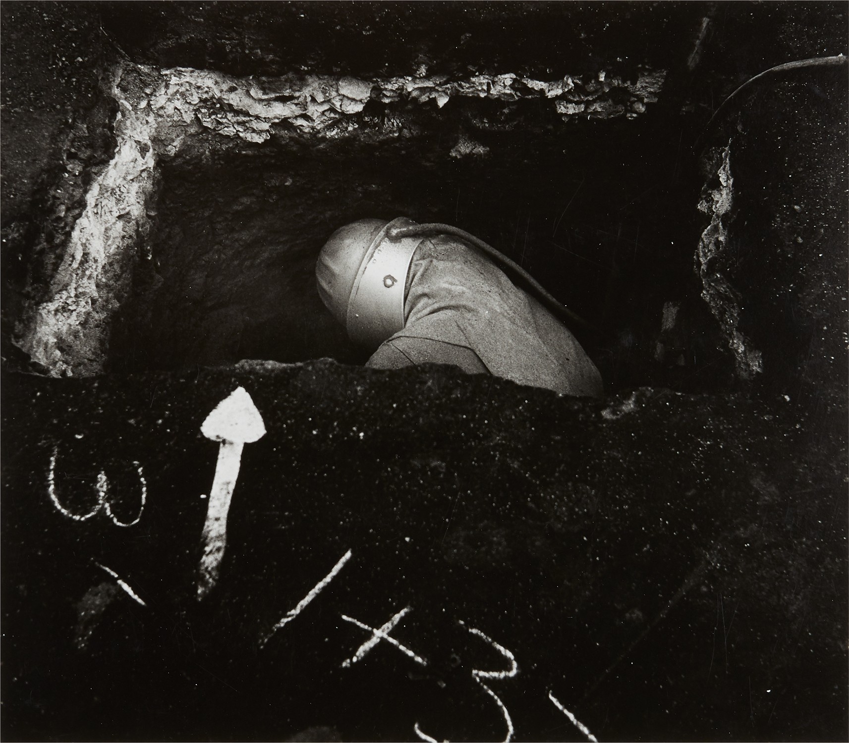 Minor White — Sandblaster, San Francisco