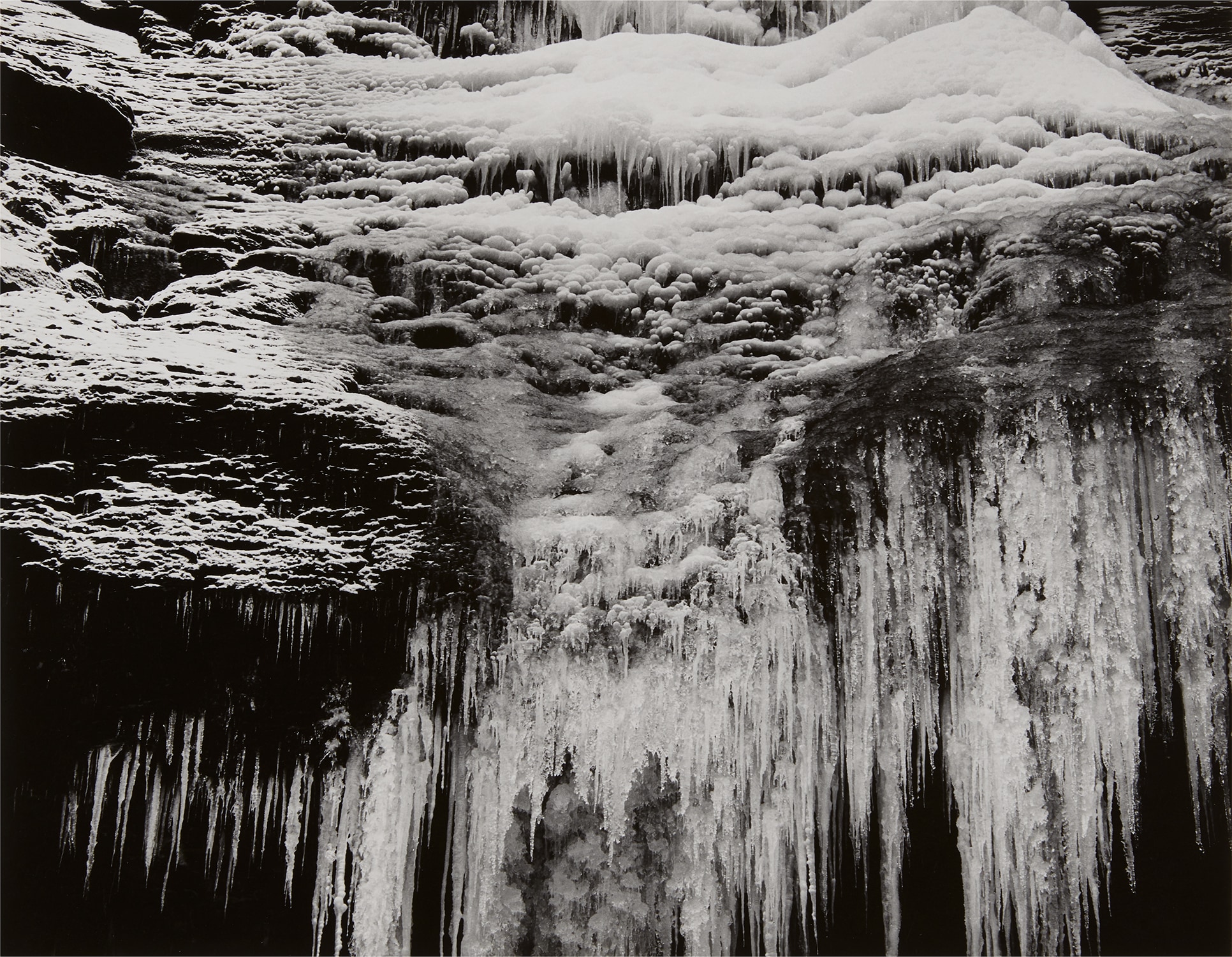 Minor White — For Edward Weston, 3 Jan. 58 (Fall Creek, Vicinity of Geneseo, New York)
