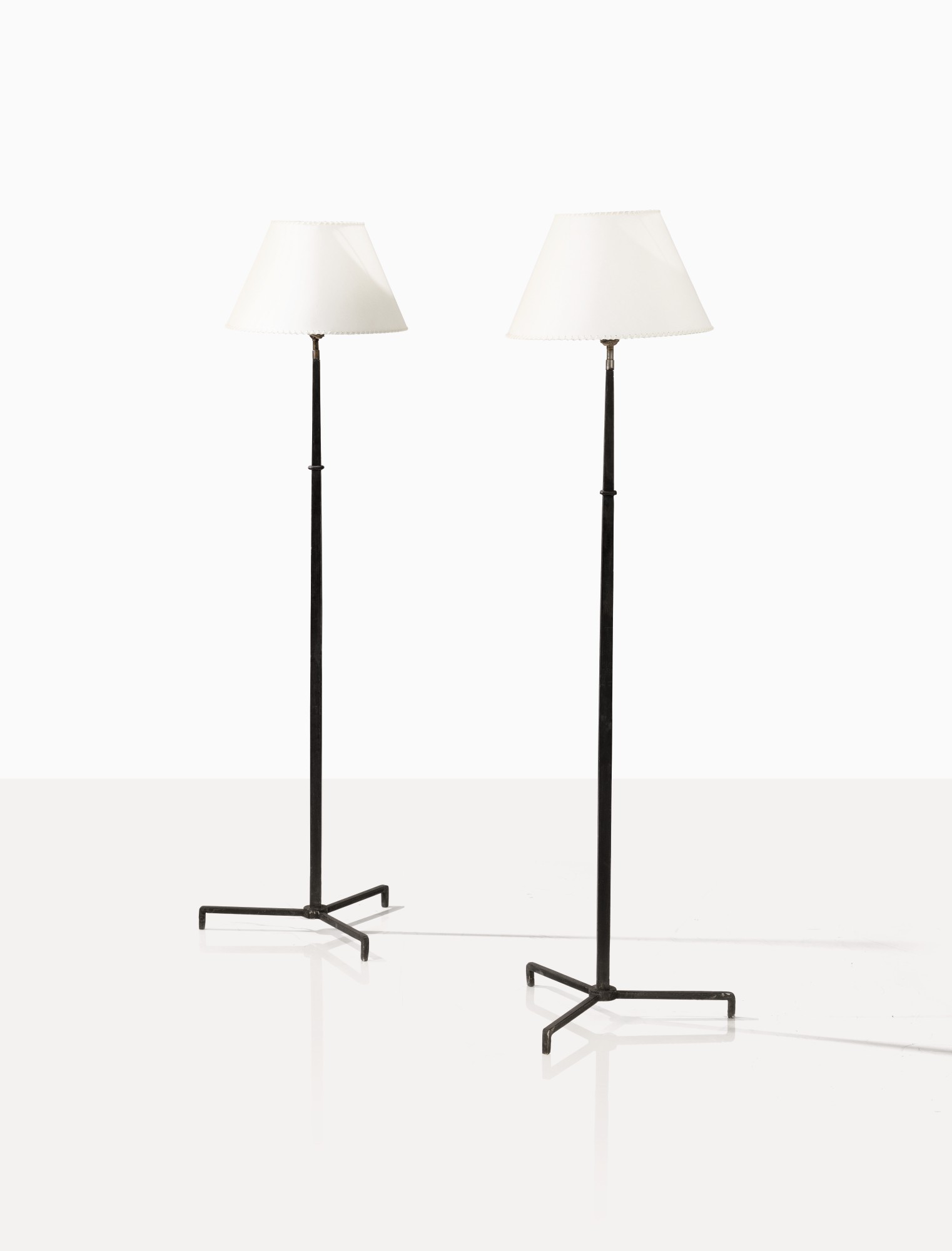 Jean-Michel Frank pour Comte — Paire de lampadaires