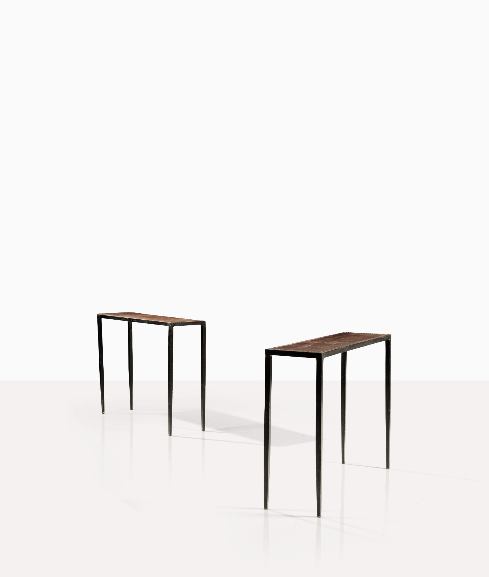 Jean-Michel Frank pour Comte — Paire de consoles