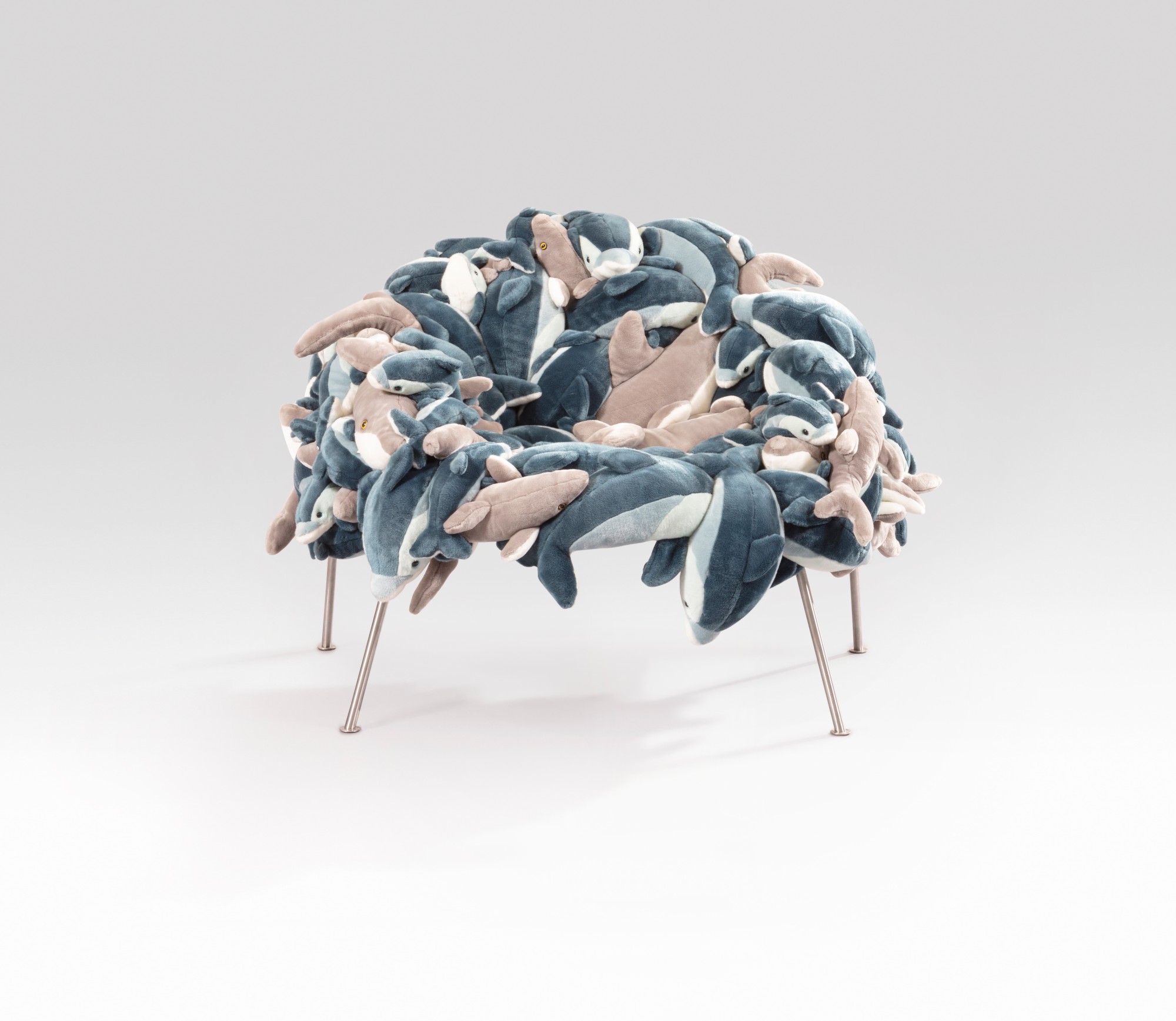 Chaise Dolphins and Sharks