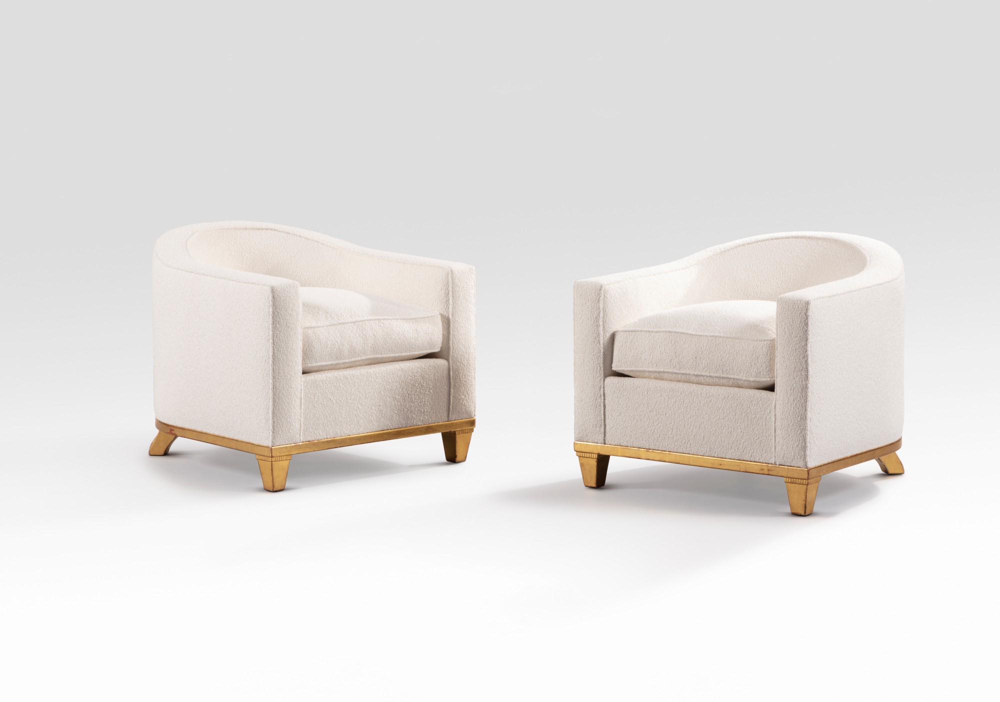 Émile-Jacques Ruhlmann — Paire de fauteuils