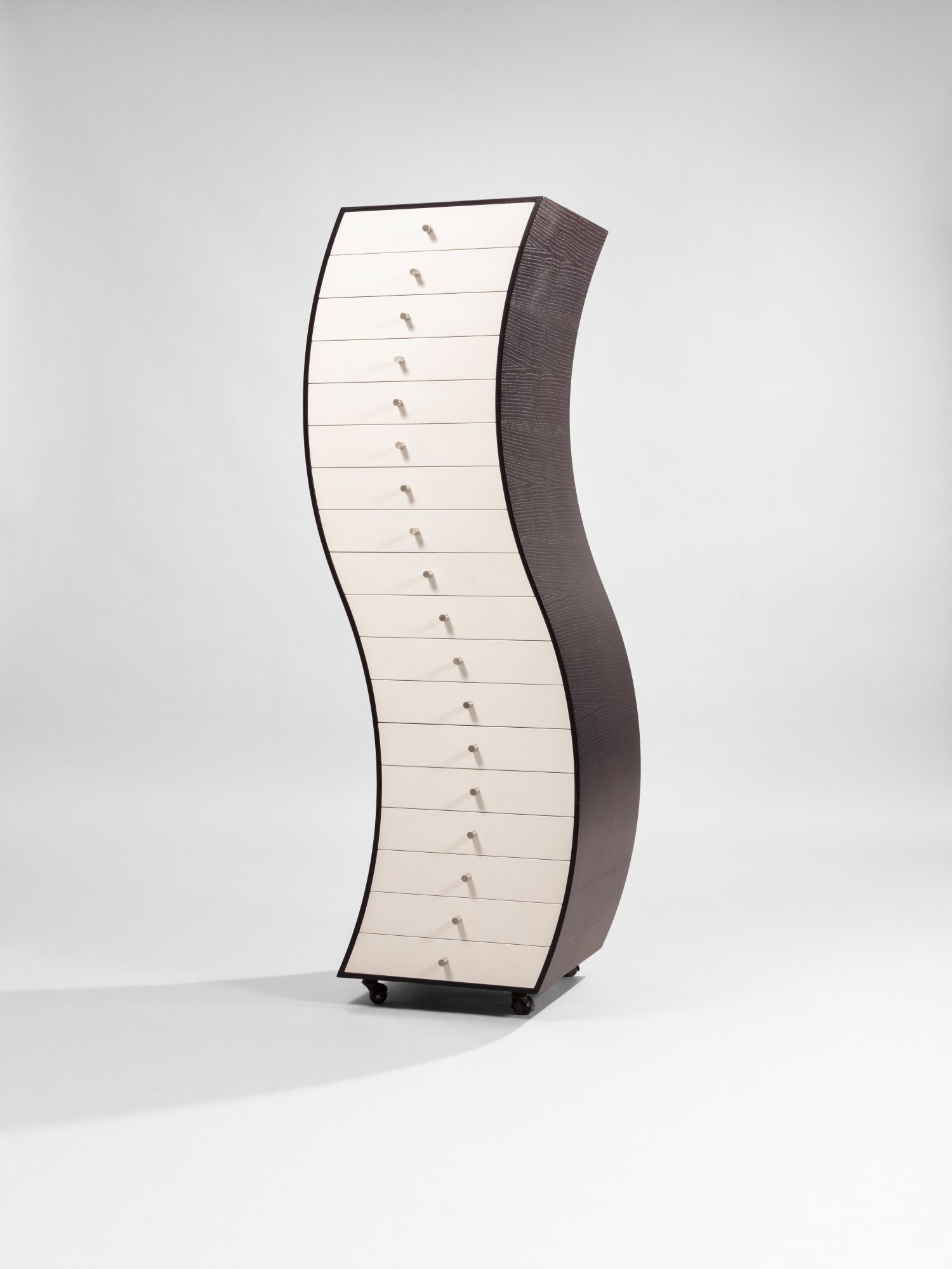 Shiro Kuramata — Commode Furniture in irregular forms side 1