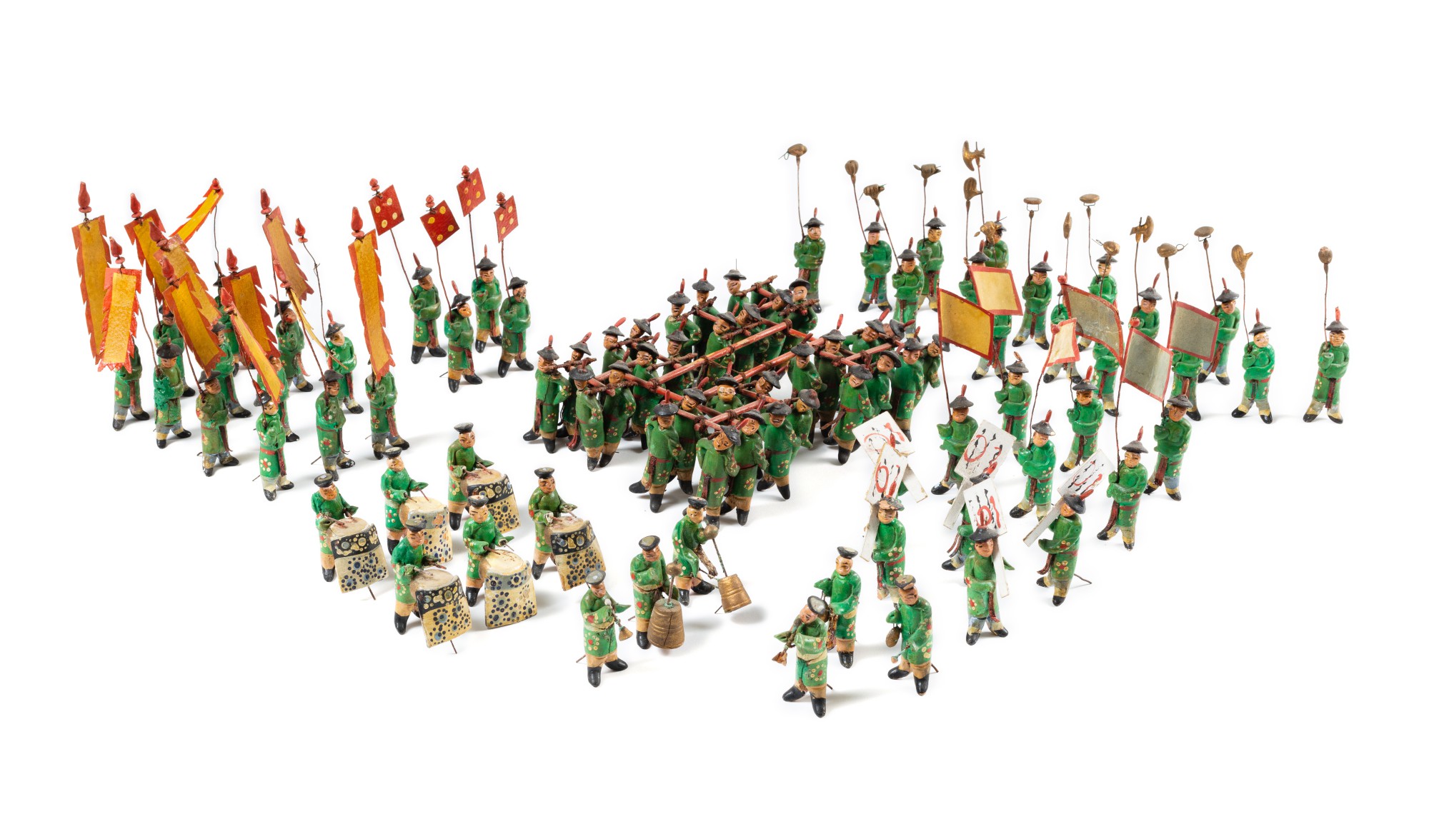 清十九世紀 出巡儀仗隊模型