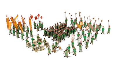清十九世紀 出巡儀仗隊模型