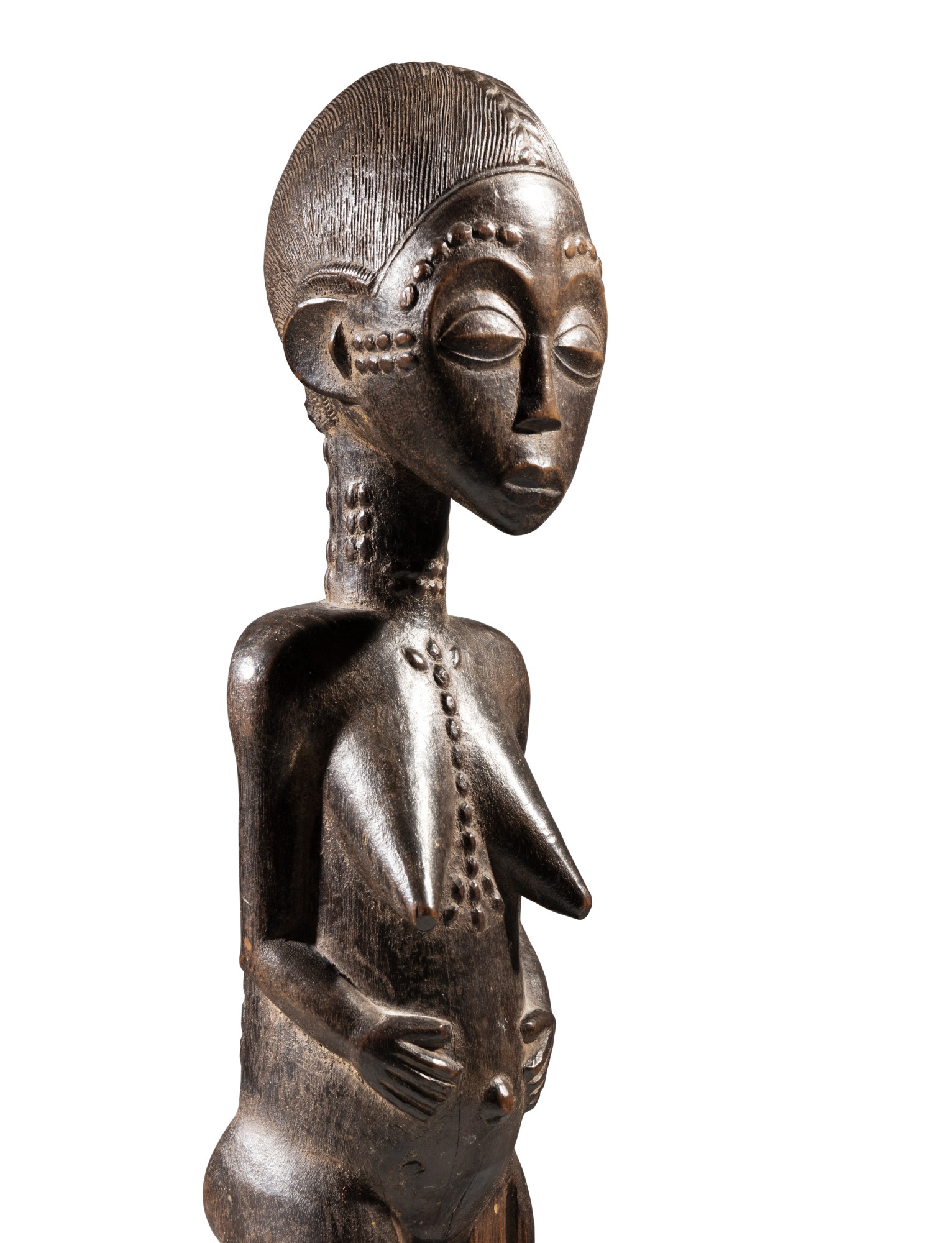 Statue, Baulé, Côte d’Ivoire — Baule Figure, Côte d'Ivoire