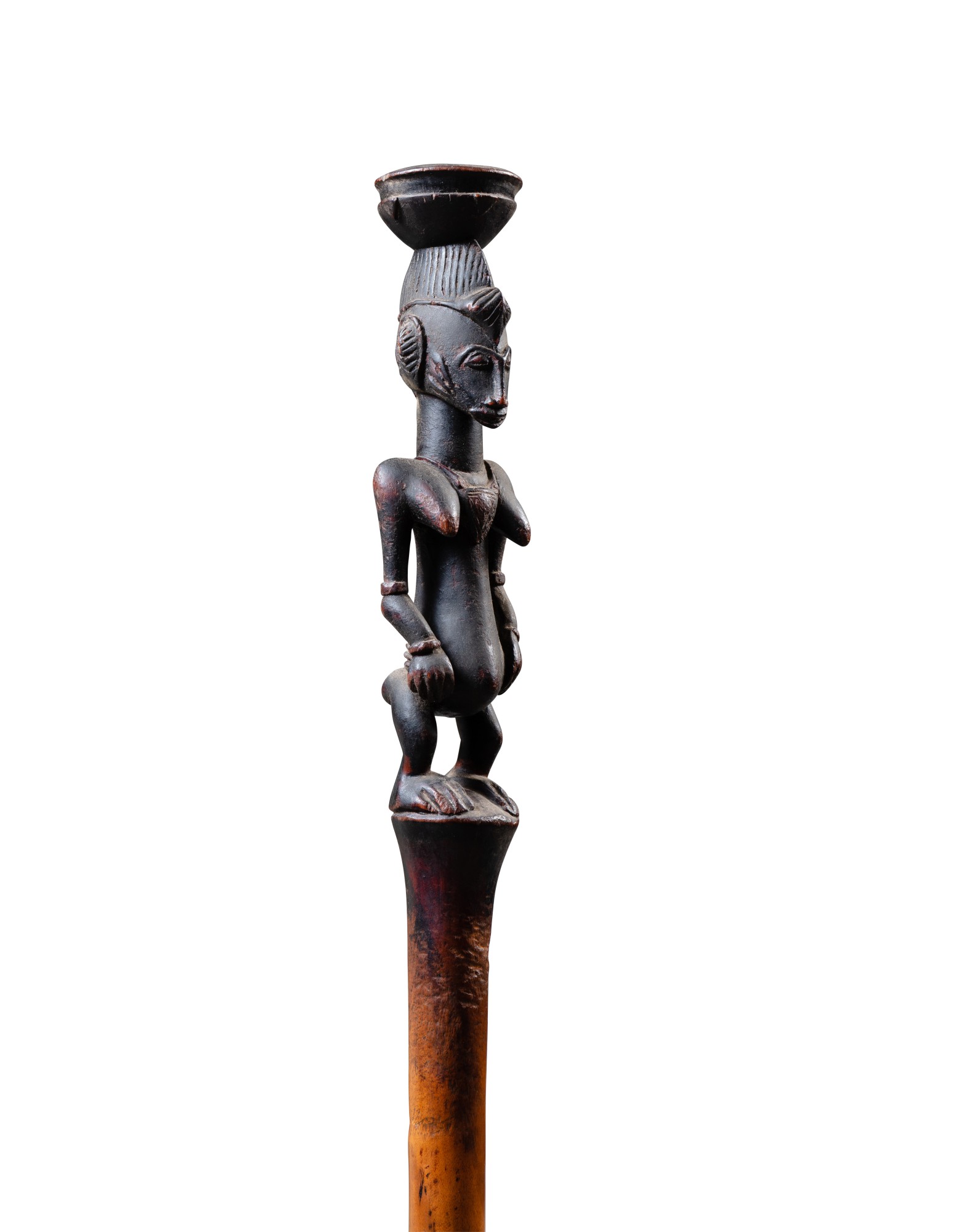 Canne, Sénufo, Côte d'Ivoire — Senufo staff, Côte d'Ivoire