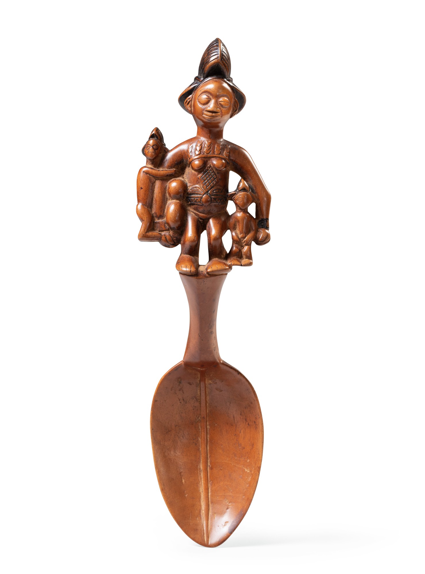 Cuiller maternité, Punu / Lumbo, Gabon