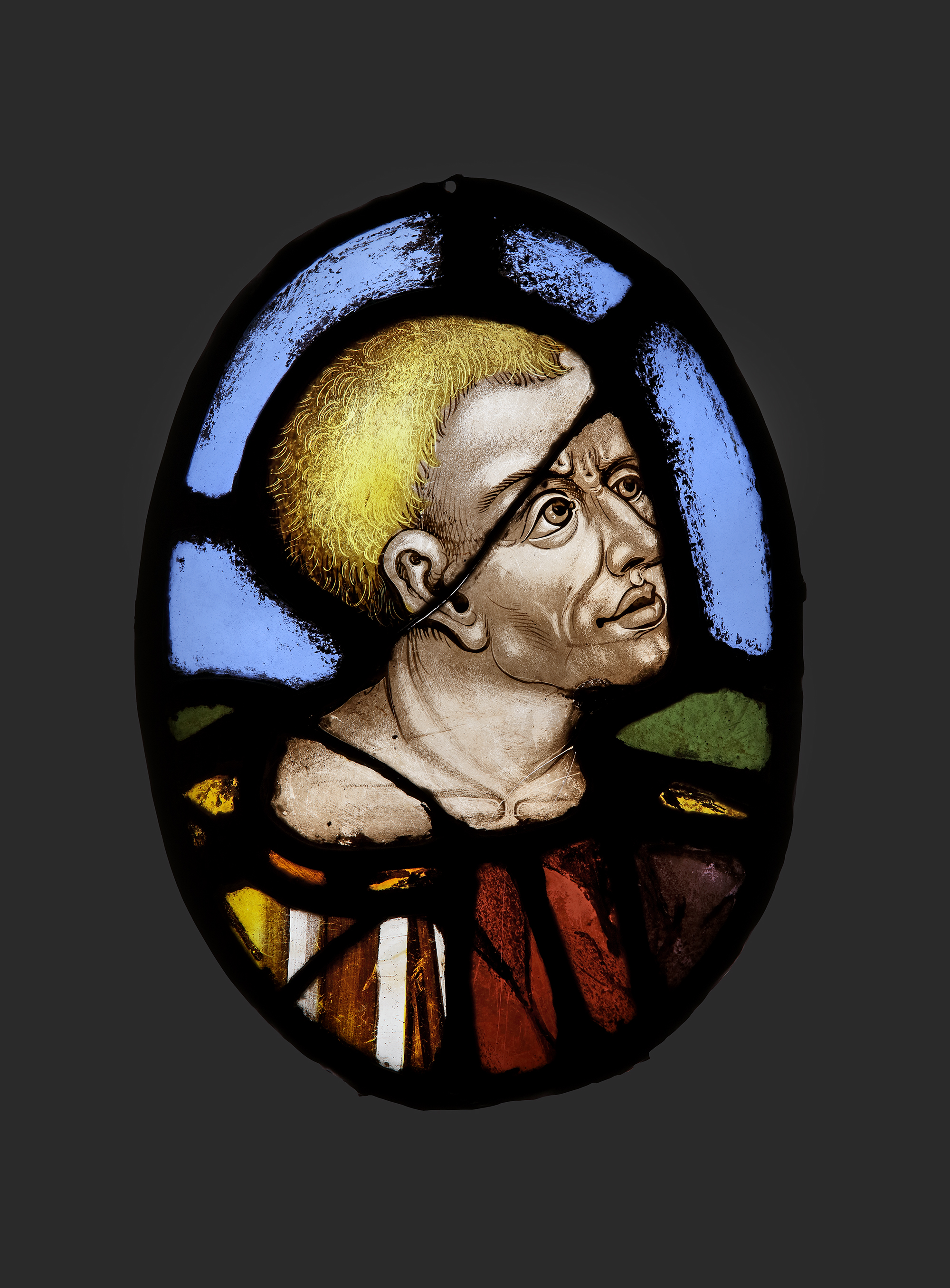 German, Upper Rhine, circa 1520 — Tête de Bourreau