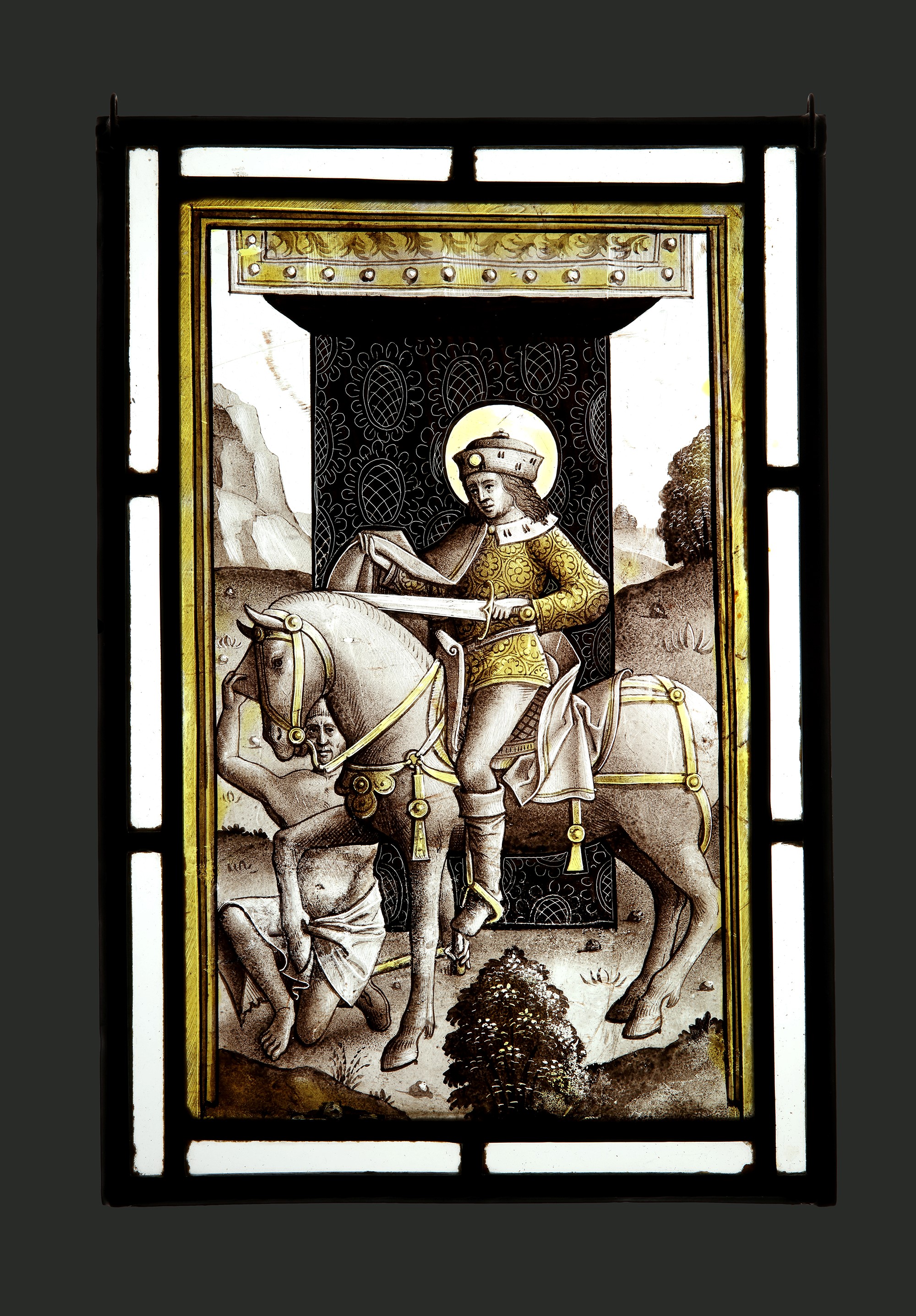 Southern Netherlandish, Louvain, circa 1510-1520 — Saint Martin partageant son manteau