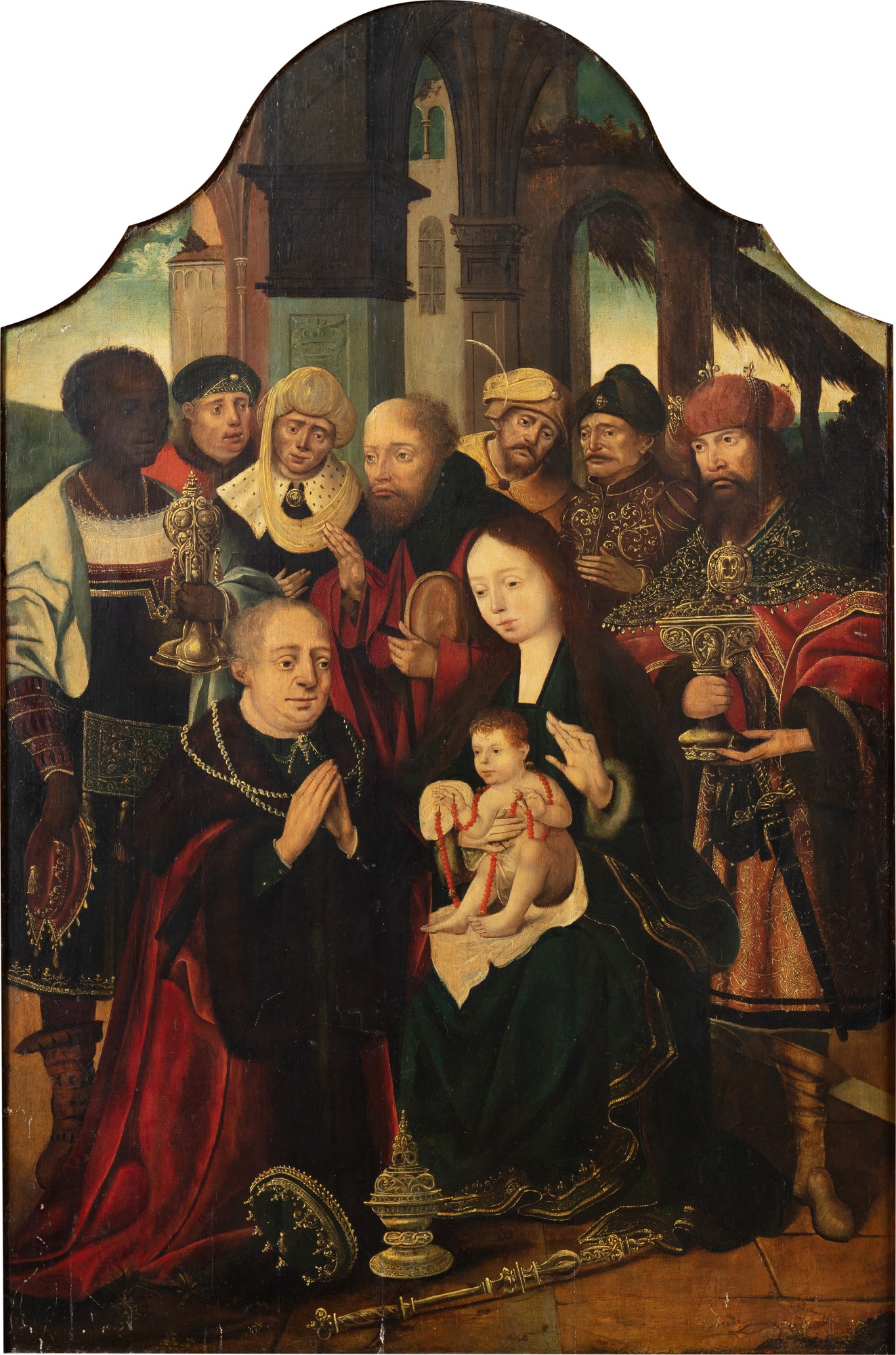 Follower of the Master of the Holy Blood — Suiveur du Maître du Saint-Sang, Adoration des mages