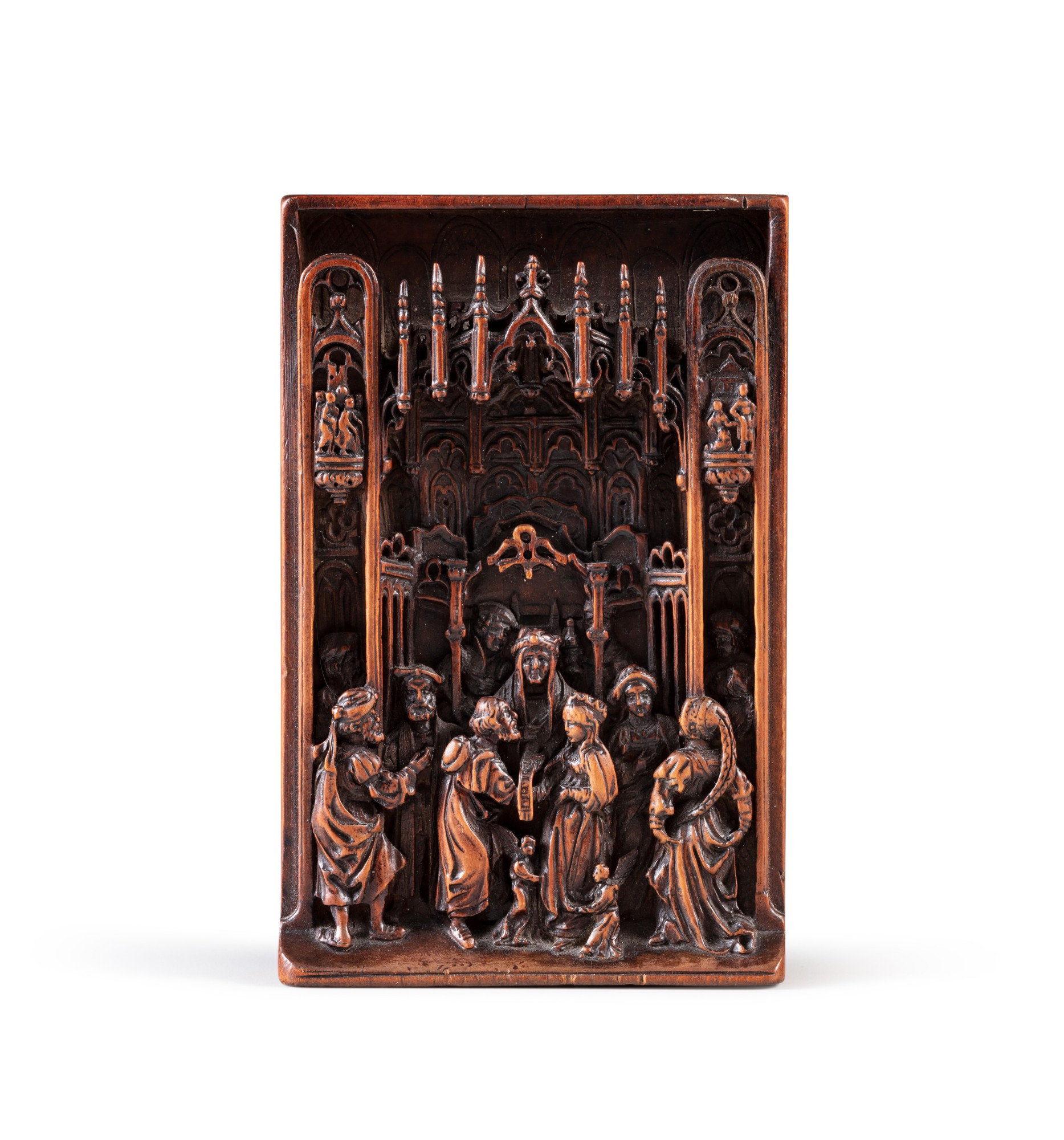 Netherlandish, 16th century, Circle of Adam Dircksz (active circa 1500-1530) — Pays-Bas, fin XVIe siècle, Entourage d'Adam Dircksz (actif vers 1500-1530), Le Mariage de la Vierge