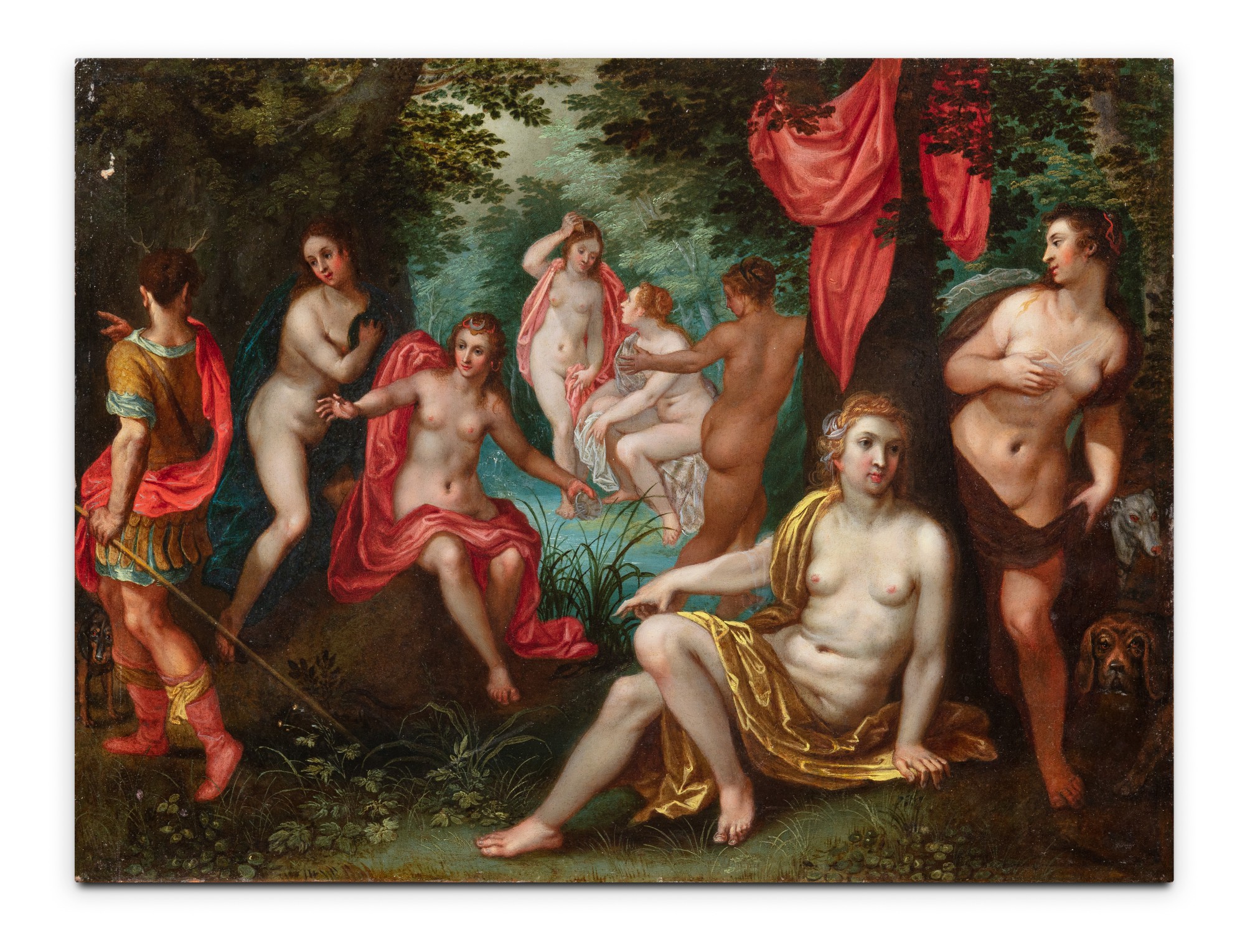 Jan Brueghel the Elder and Hendrick van Balen — Diane et Actéon