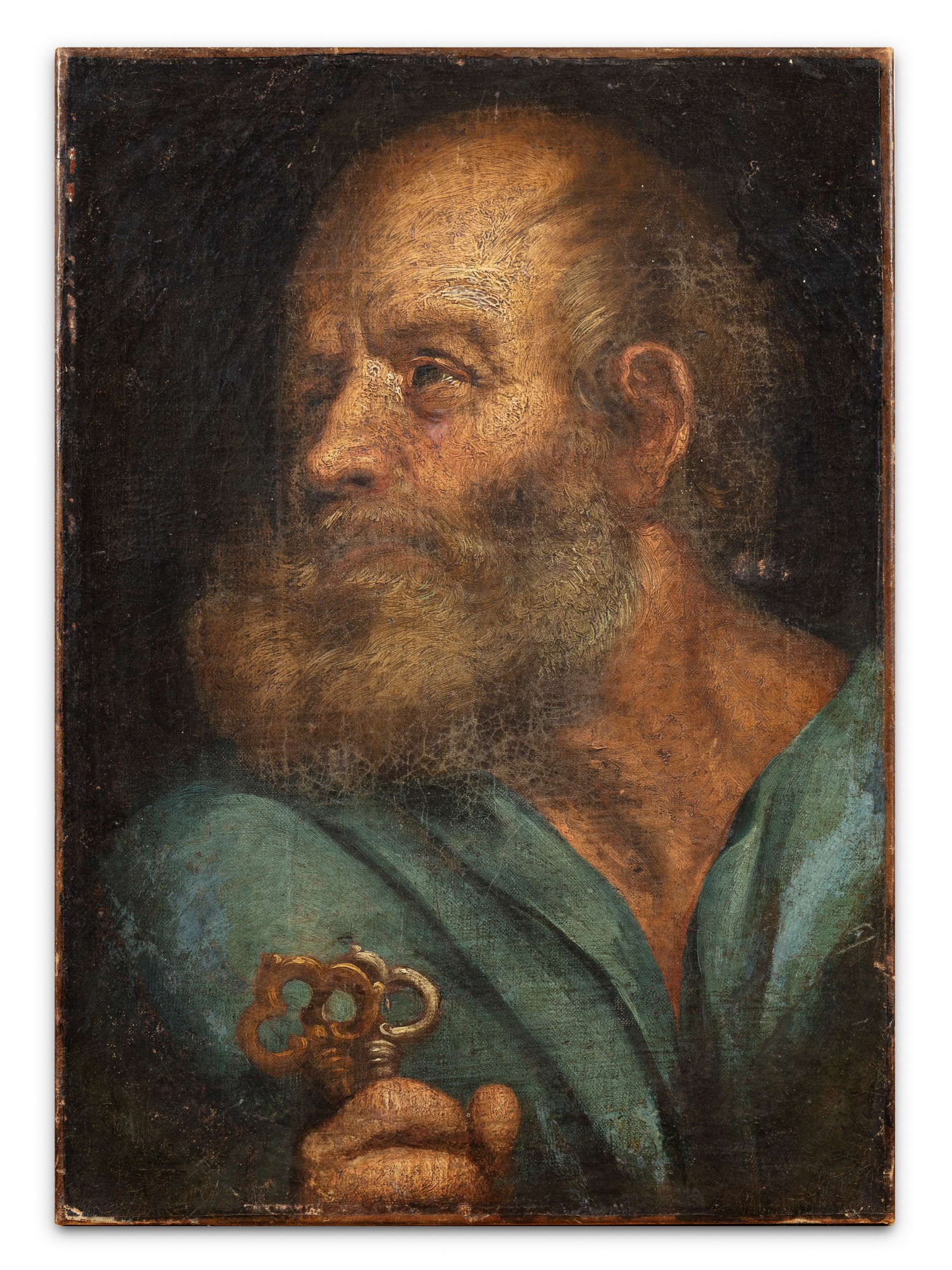 Flemish School, circle of Anthony van Dyck — Ecole flamande, entourage de Anthony van Dyck, Saint Pierre