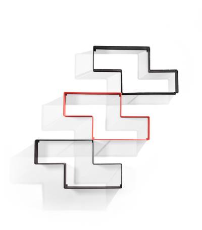 Set of three Dédal shelves, designed circa 1956