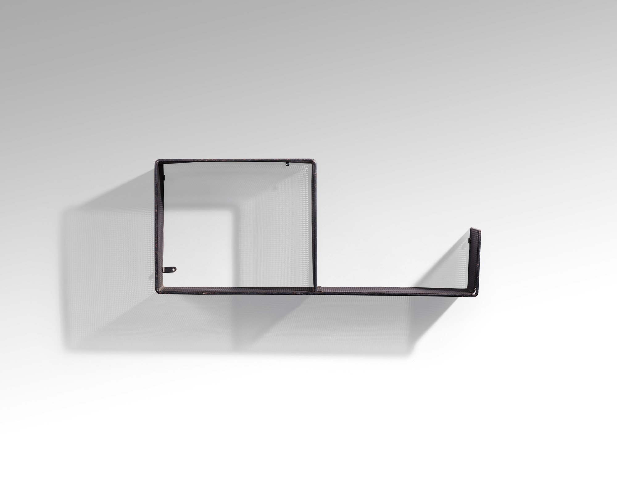 Mathieu Matégot — Escargot shelf, designed circa 1955 