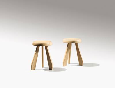 Pair of stools, designed circa 1962 
