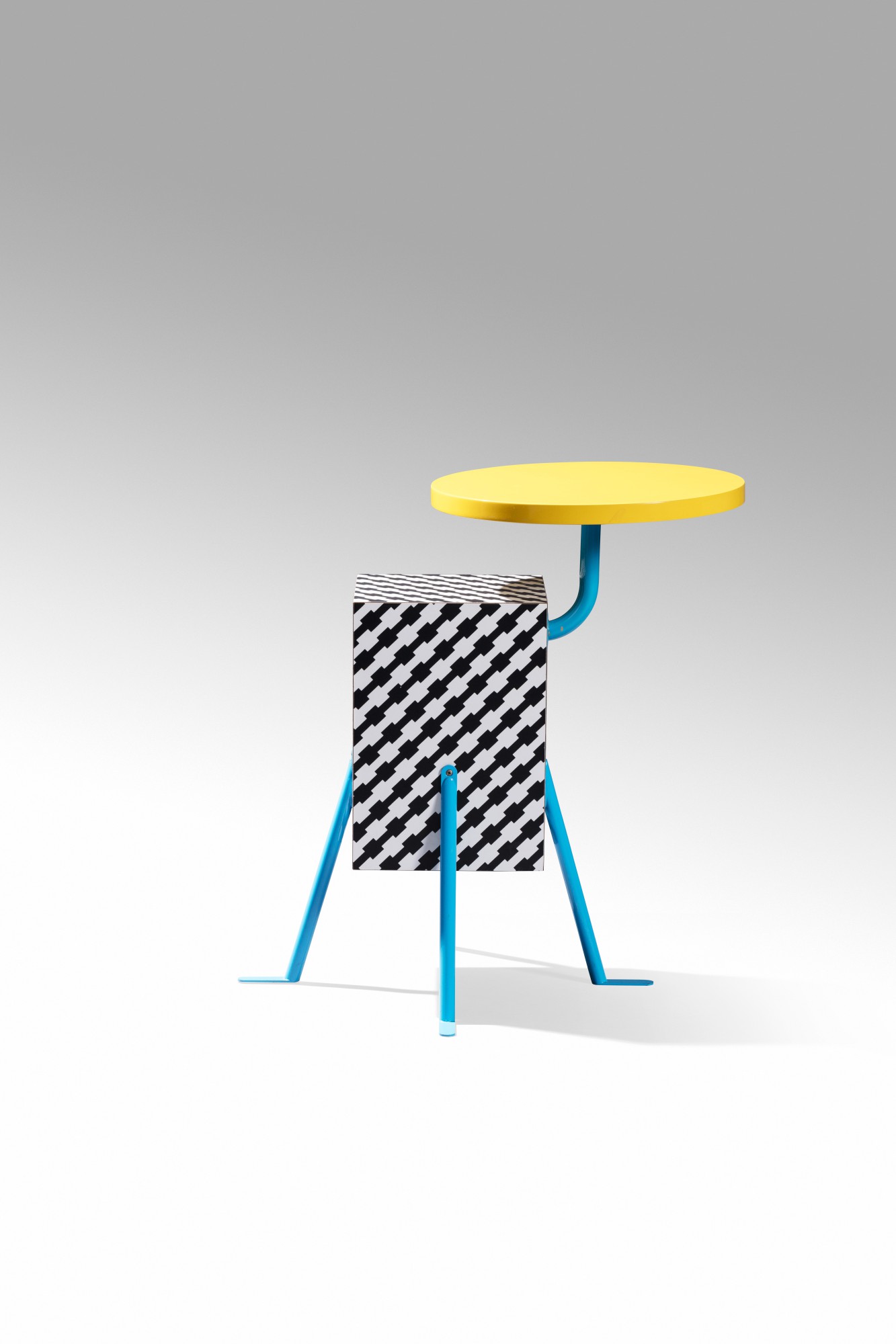 Kristall side table, designed in 1981