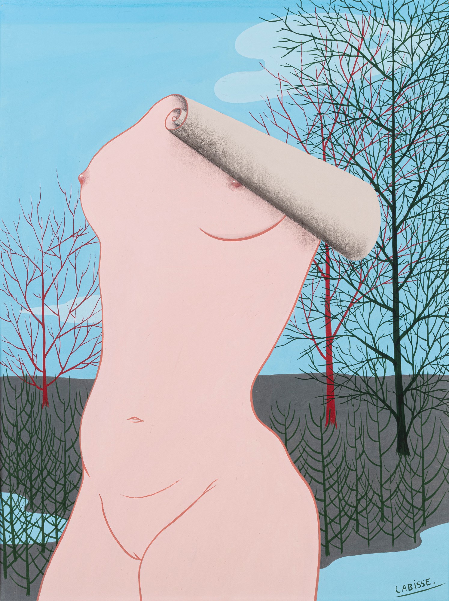 Félix Labisse — Nu féminin