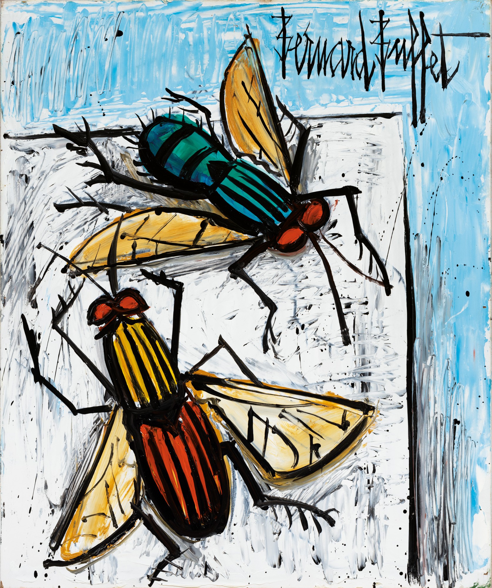 Bernard Buffet — Mouches