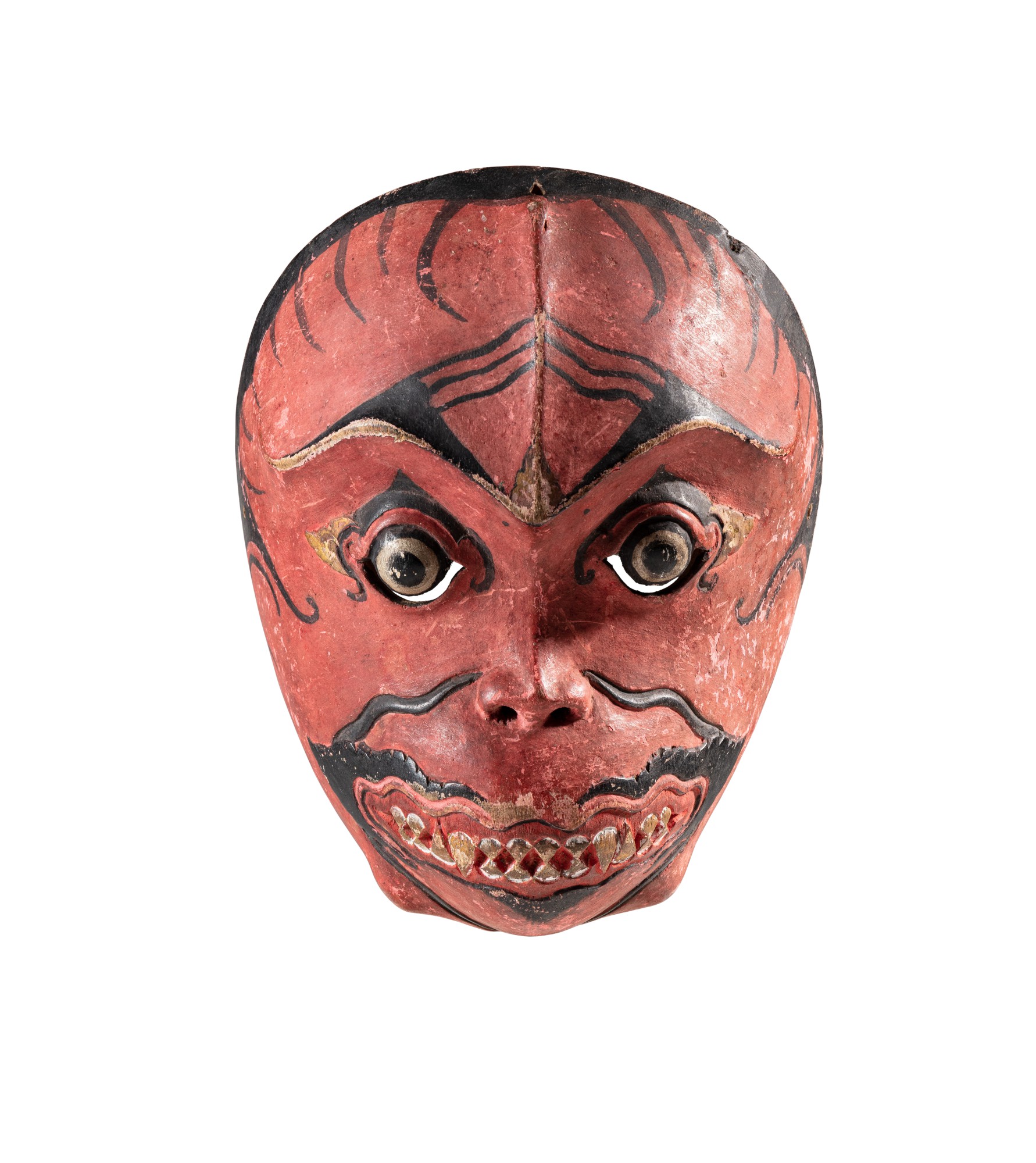 Masque topeng représentant Hanuman, Java, Indonésie — Topeng mask figuring Hanuman, Java, Indonesia