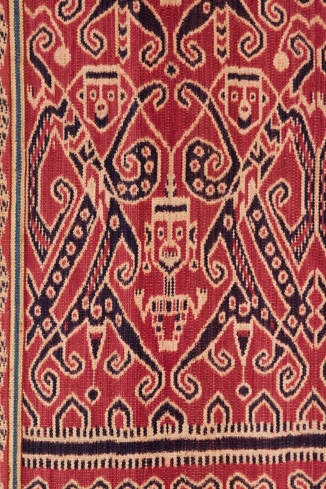 Pua kumbu, Iban, Sarawak, Bornéo, Indonésie