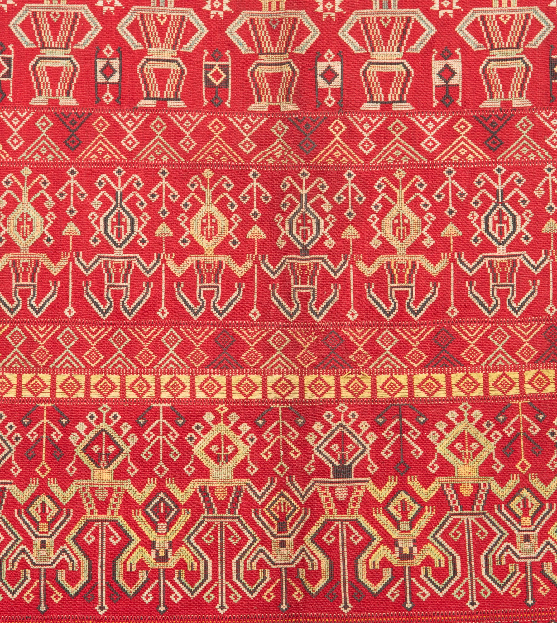 Veste de chef, Iban, Bornéo, Indonésie