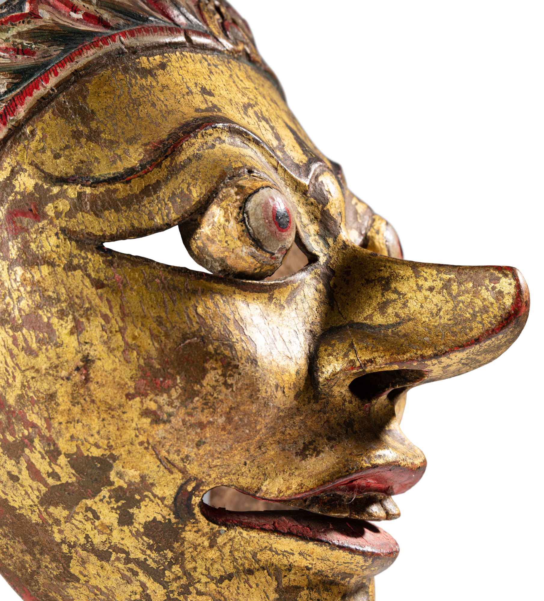 Masque topeng, Surakarta, Java, Indonésie