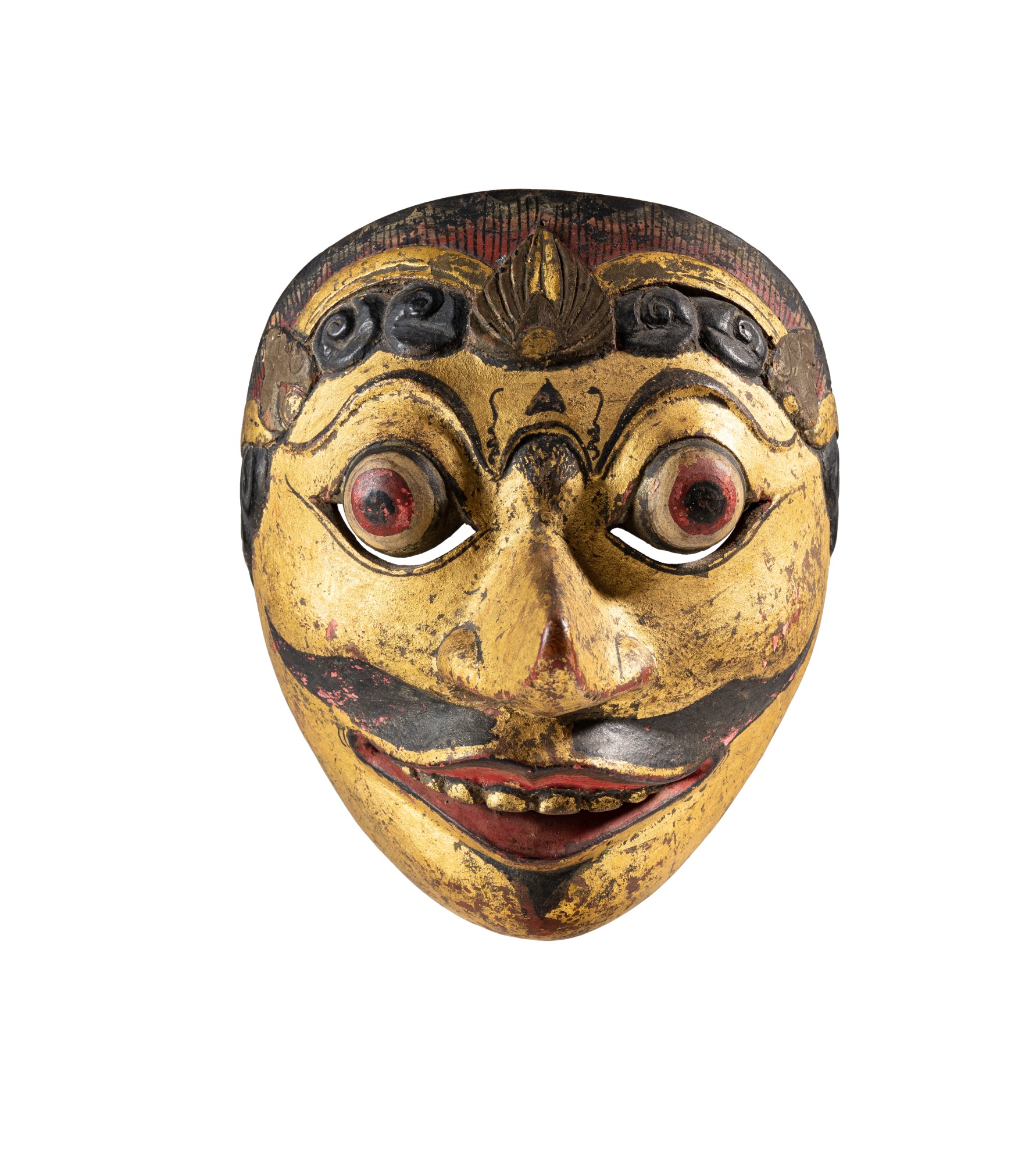 Topeng court mask, Java, Indonesia