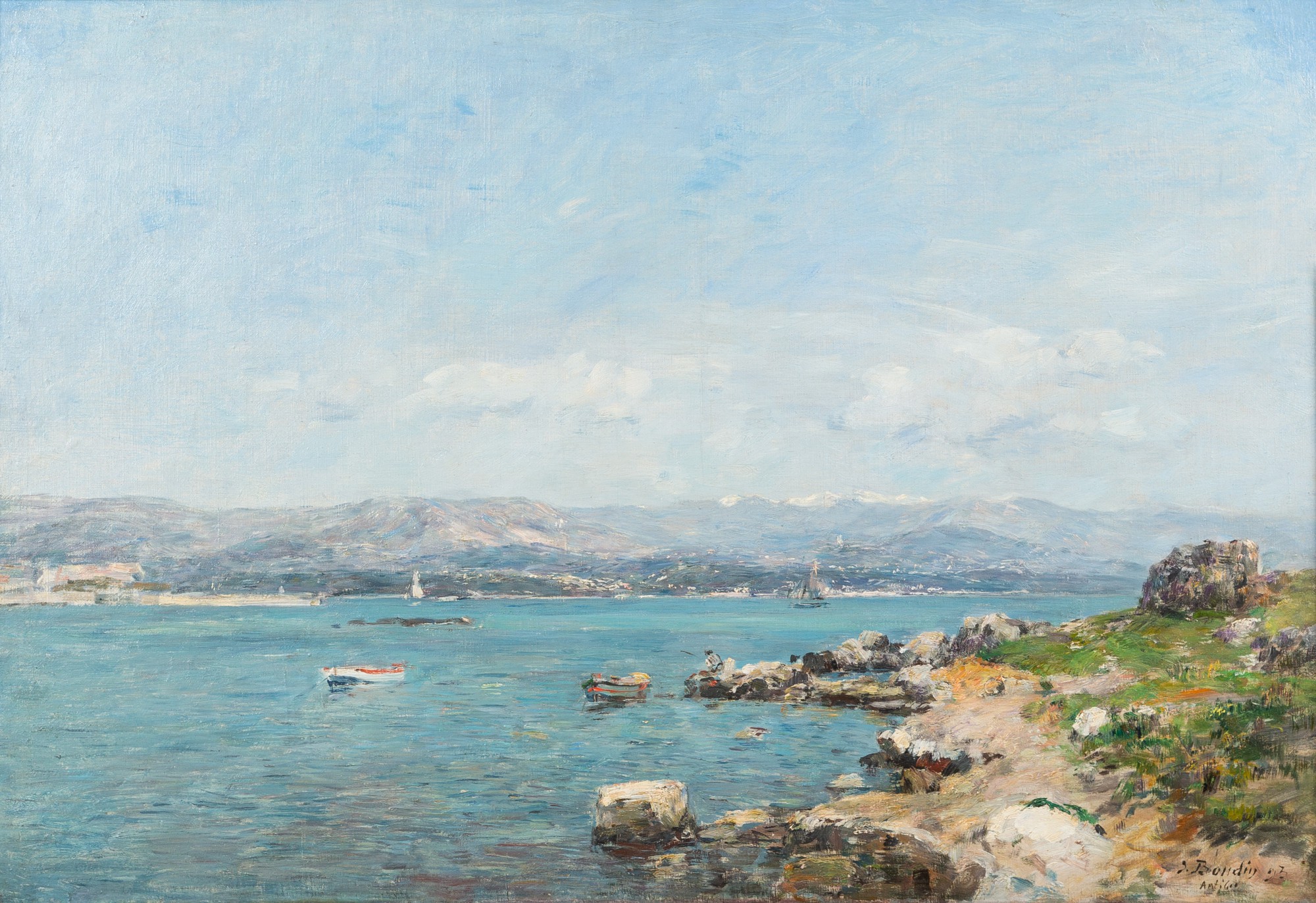 Antibes, la baie 