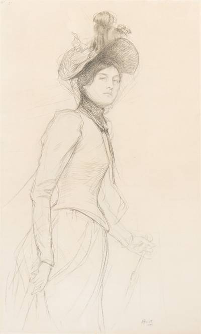 Parisienne (Portrait of Hélène Linder) 