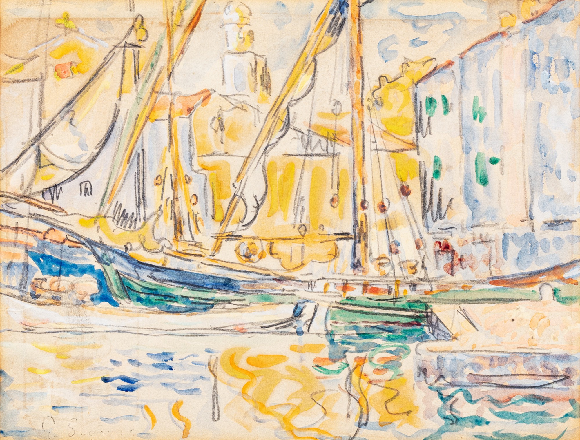 Paul Signac — Saint-Tropez