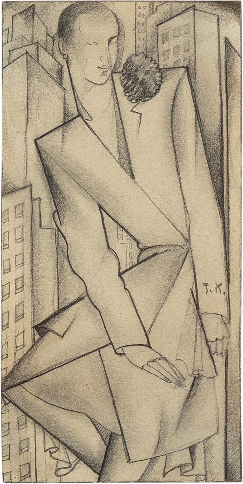 Tamara de Lempicka — Étude pour le "Portrait de Mrs. Bush" I