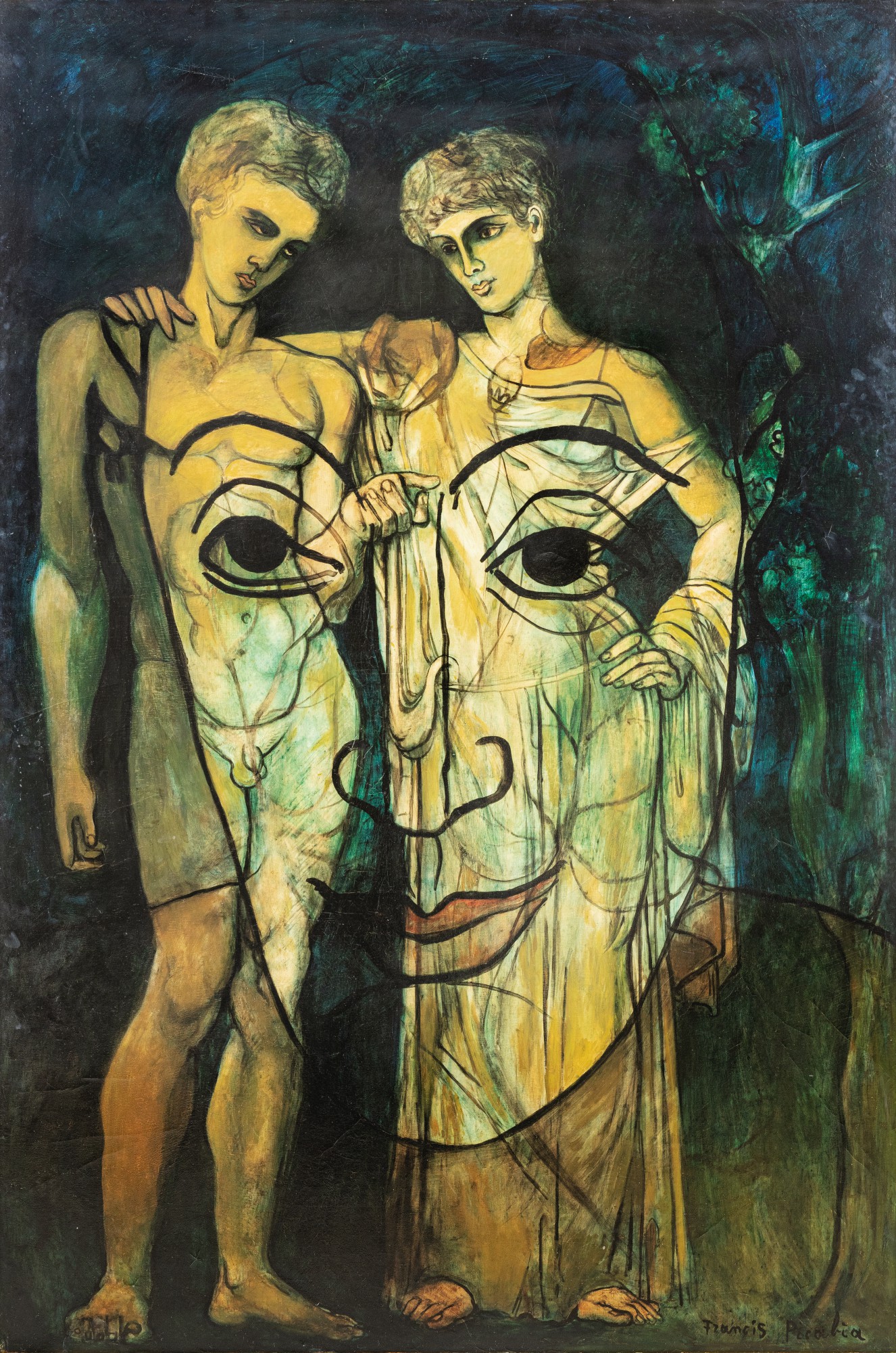 Francis Picabia — Adam et Ève     