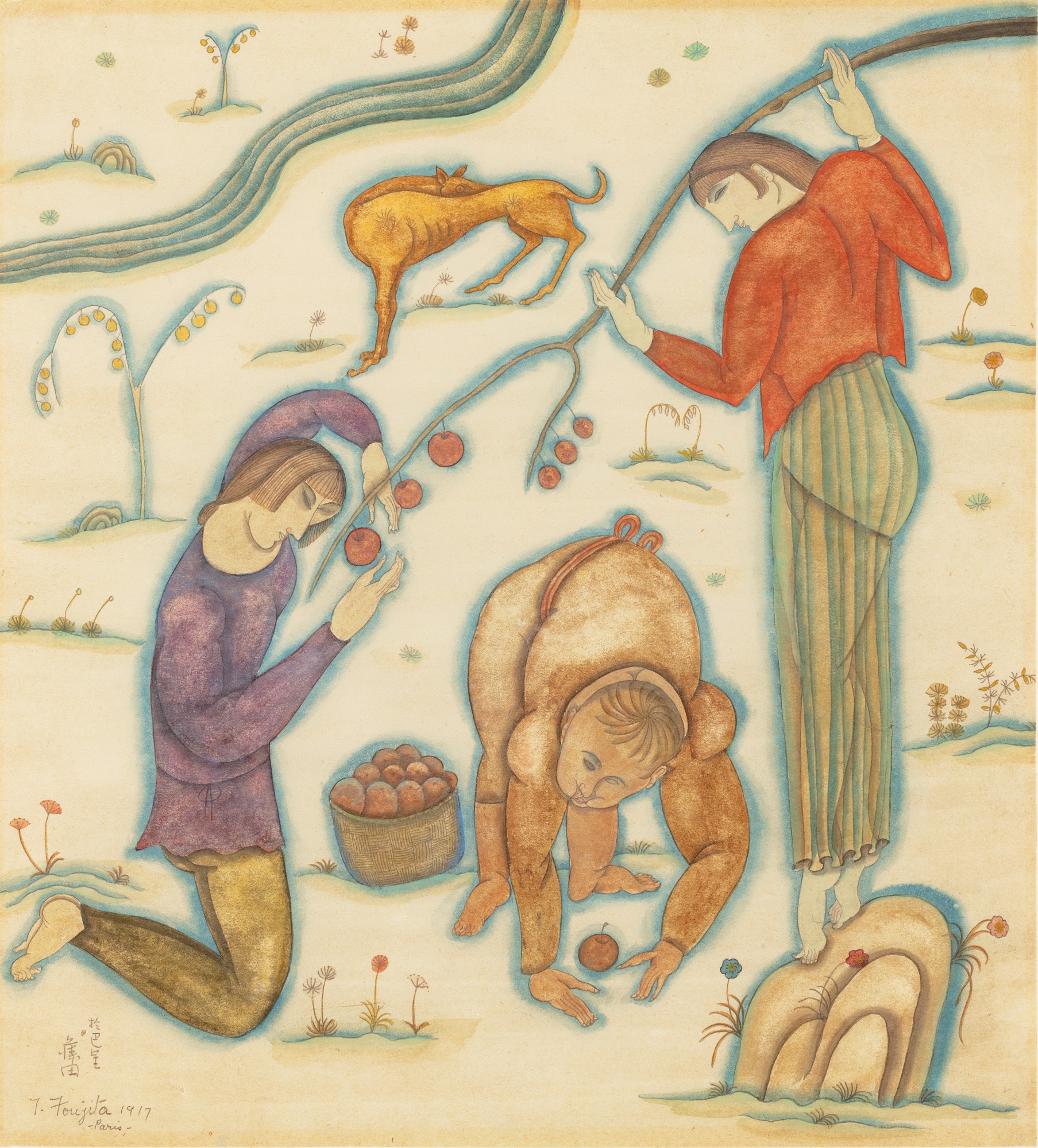 La cueillette des pommes     