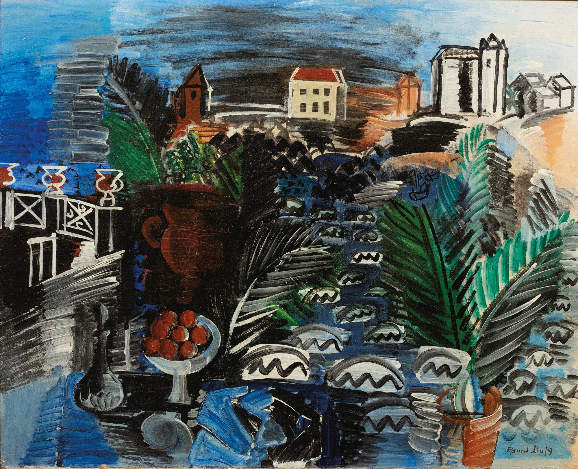 Raoul Dufy — Nature morte devant la mer