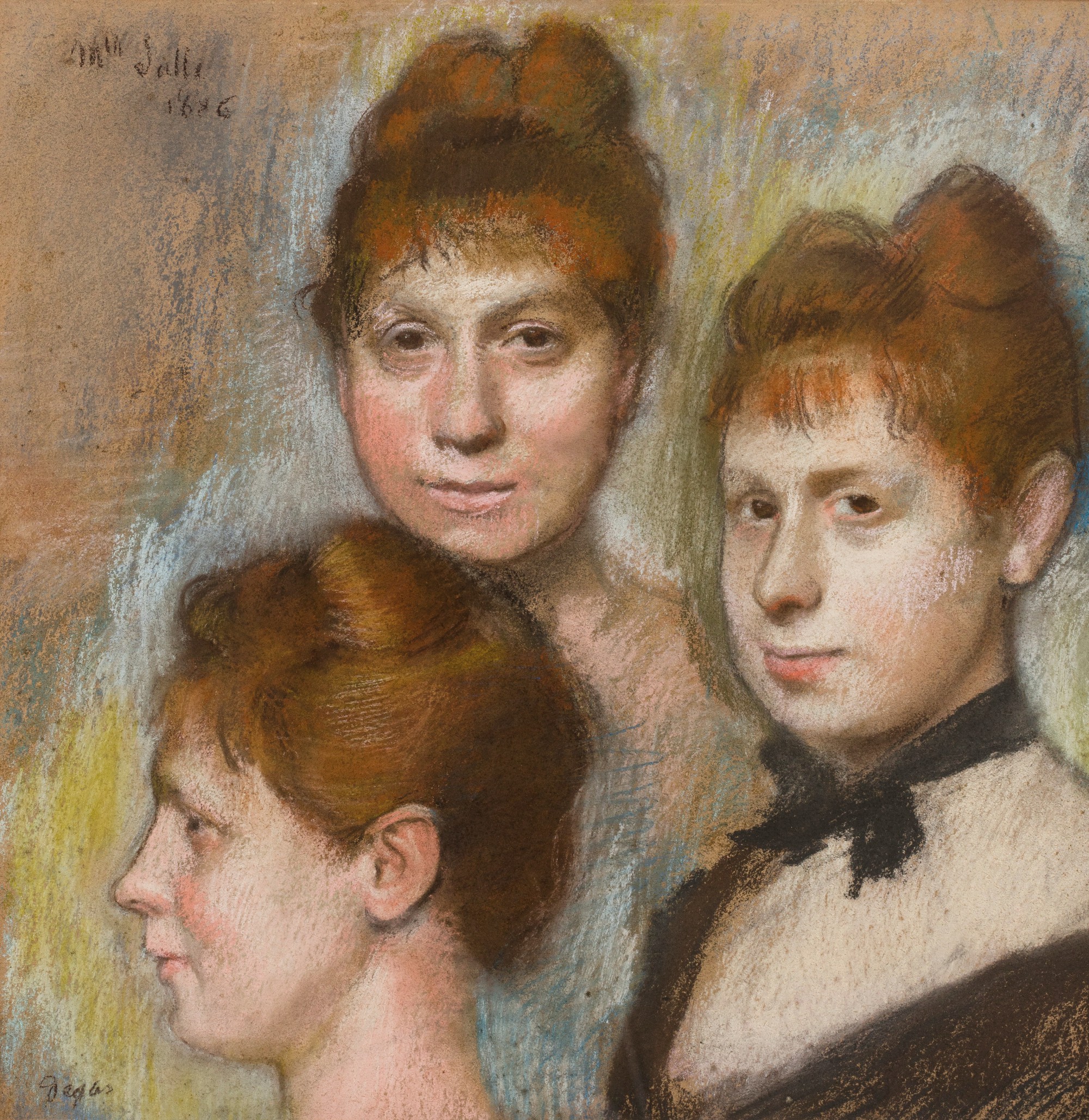 Edgar Degas — Mademoiselle Salle