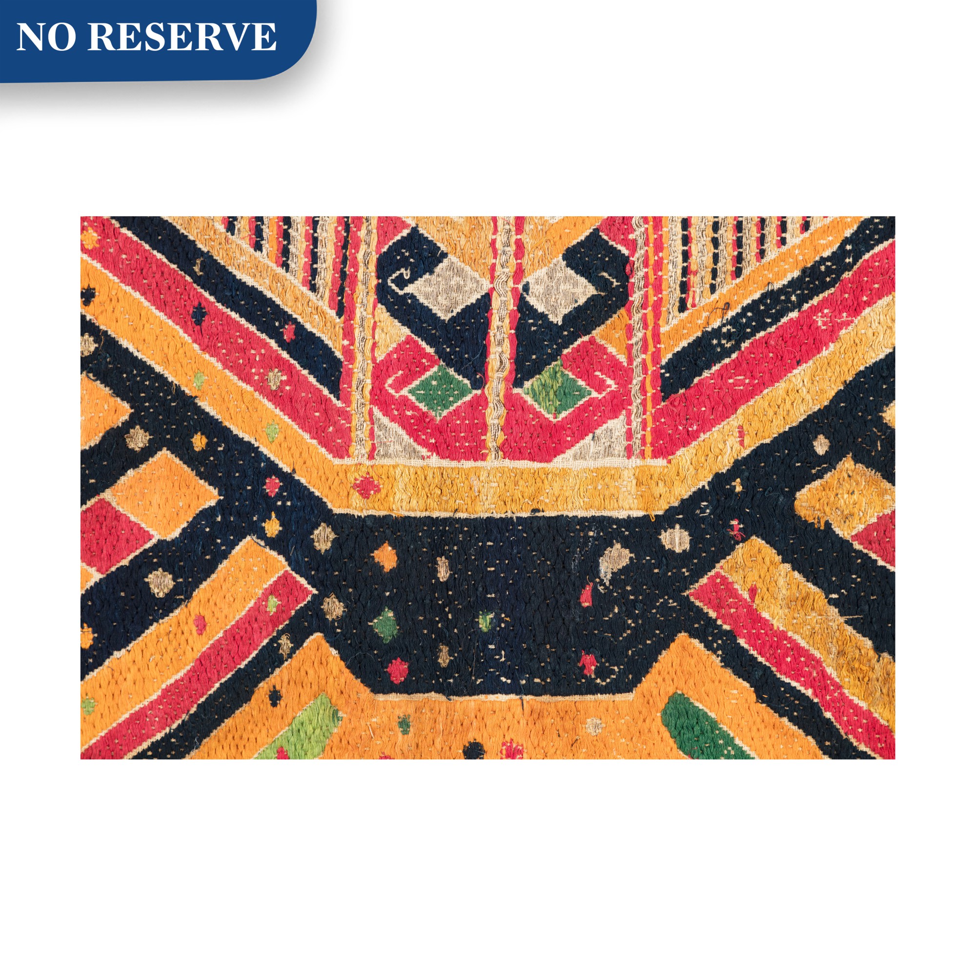 Unknown — Ceremonial hanging "ship cloth" tatibin, Lampung, Sumatra, Indonesia, about 1900