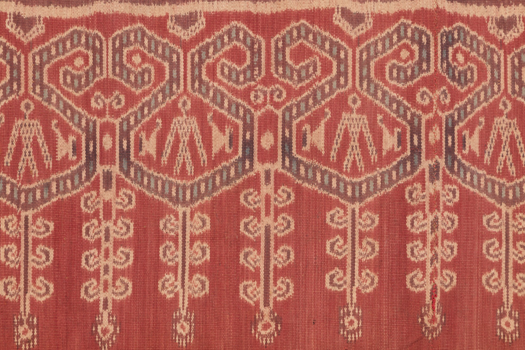 Unknown — Two ceremonial clothes pua, Iban, Borneo, Indonesia, early 20th century